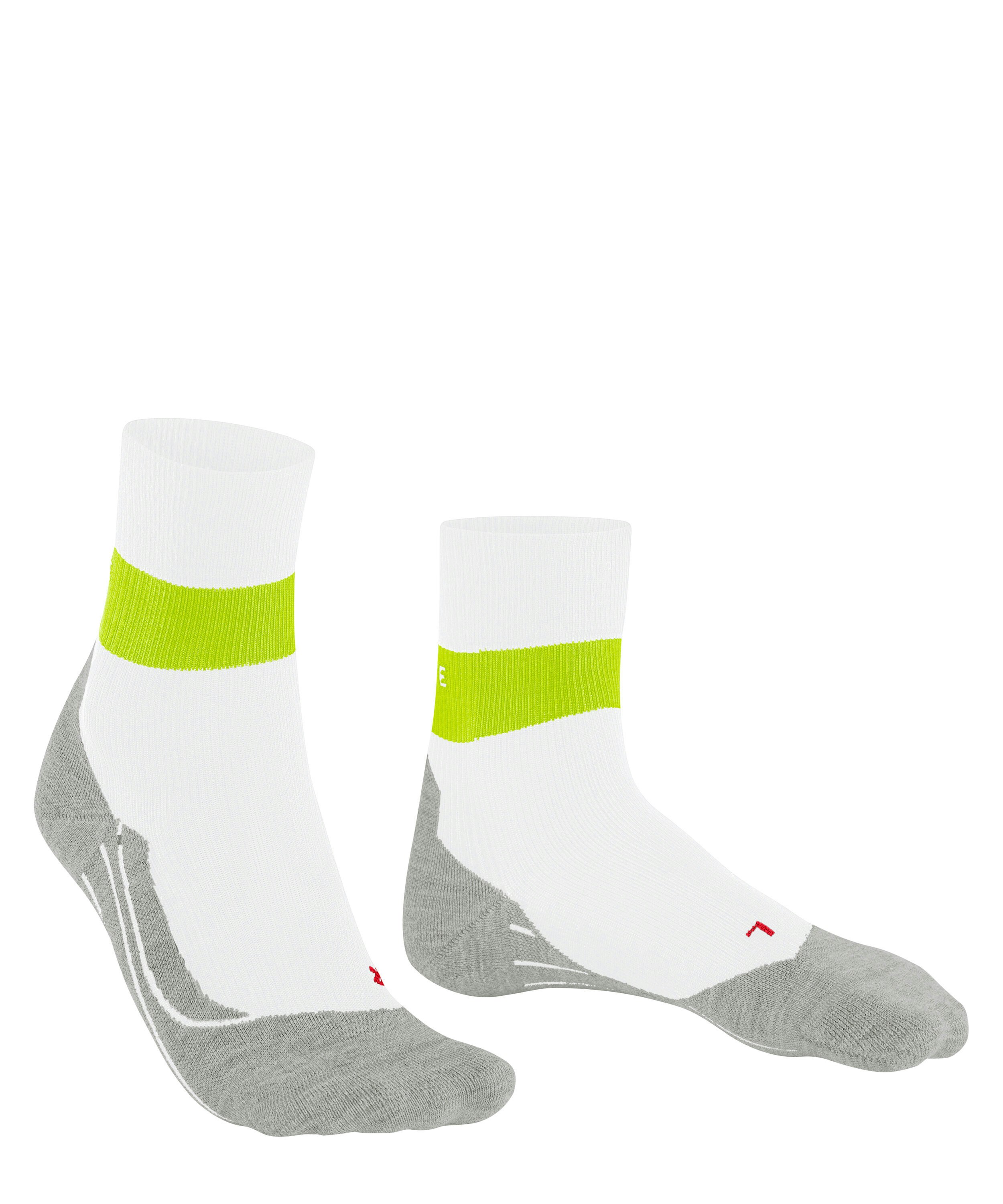 FALKE RU Compression Stabilizing heren running sokken, wit (white)