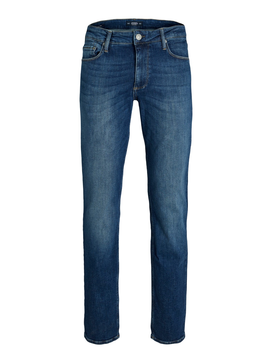 JACK & JONES Clark Evan Jos regular fit, heren jeans, denimblauw