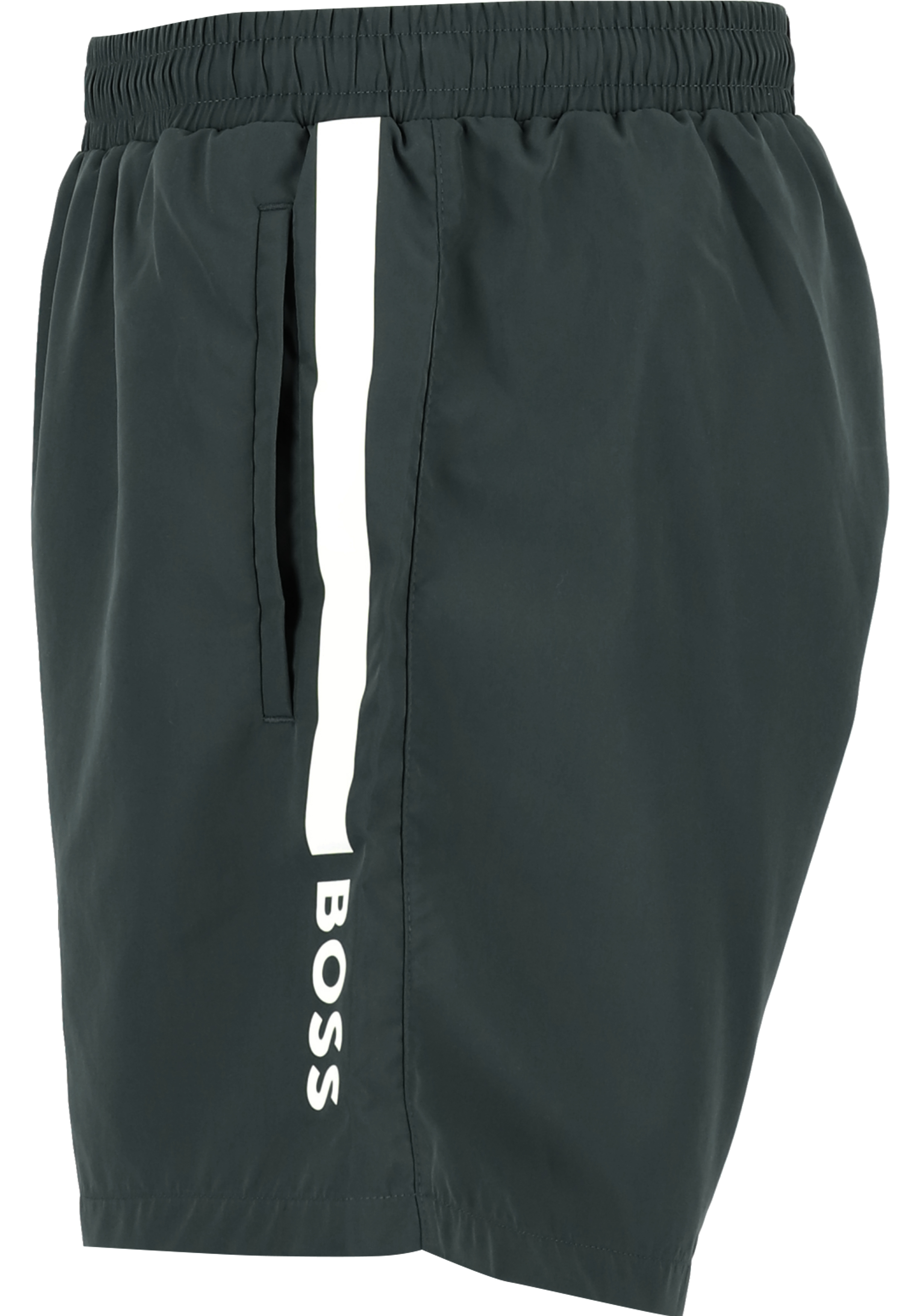 HUGO BOSS Dolphin swim shorts, heren zwembroek, donkergrijs