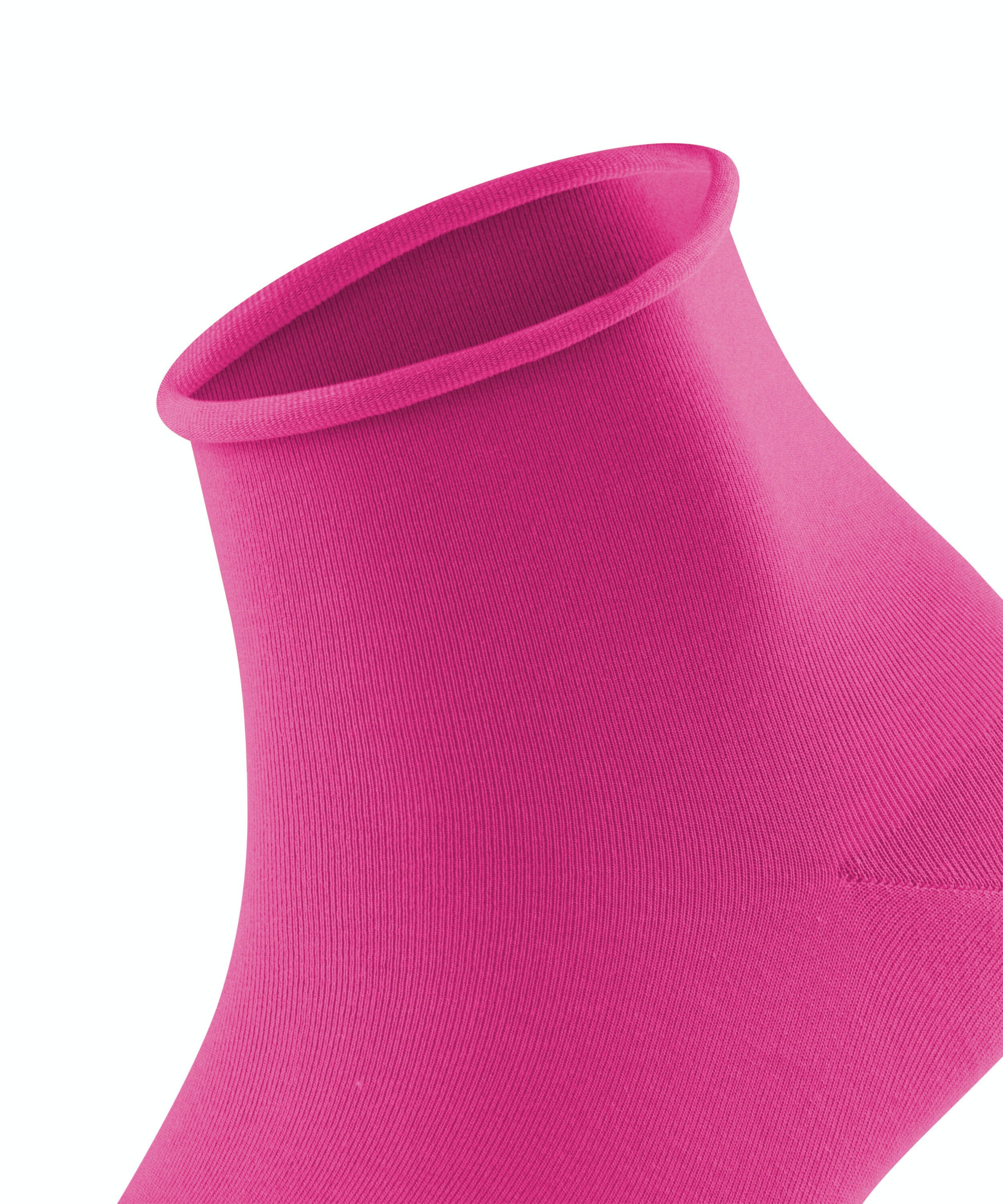 FALKE Cotton Touch damessokken kort, roze (berry)