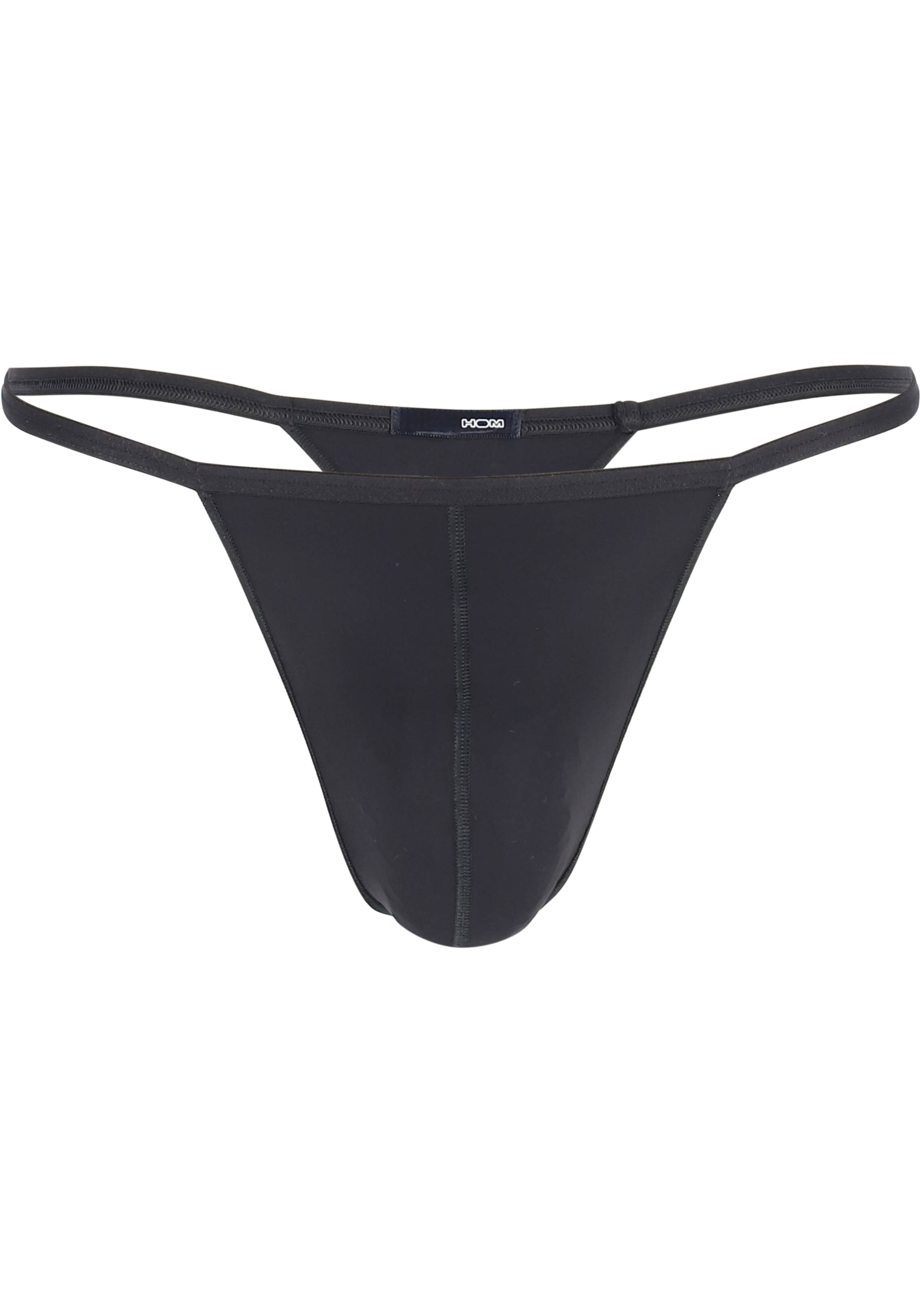 HOM Plume g-string (1-pack), heren string, zwart