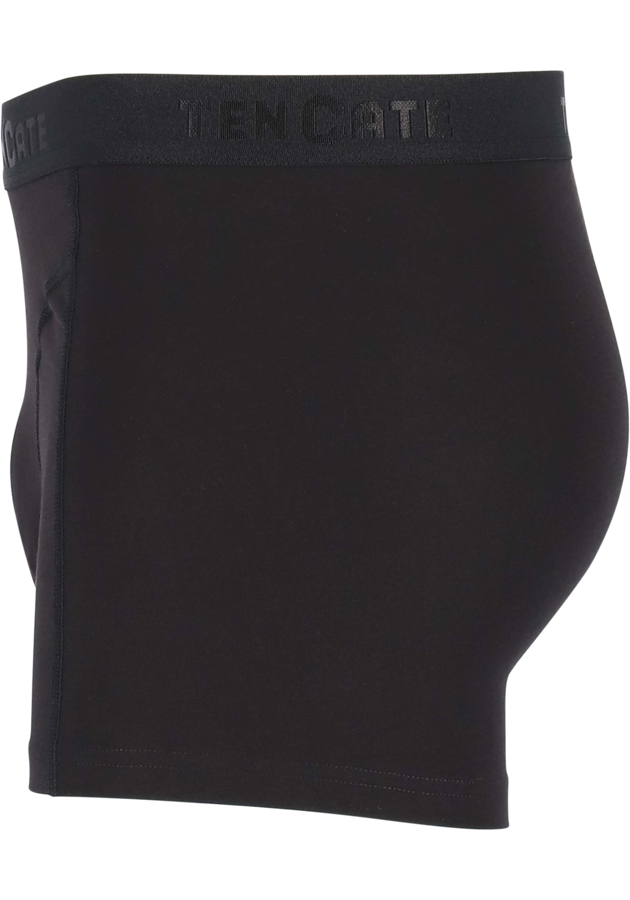 TEN CATE Basics men shorty (2-pack), heren boxers kort, zwart