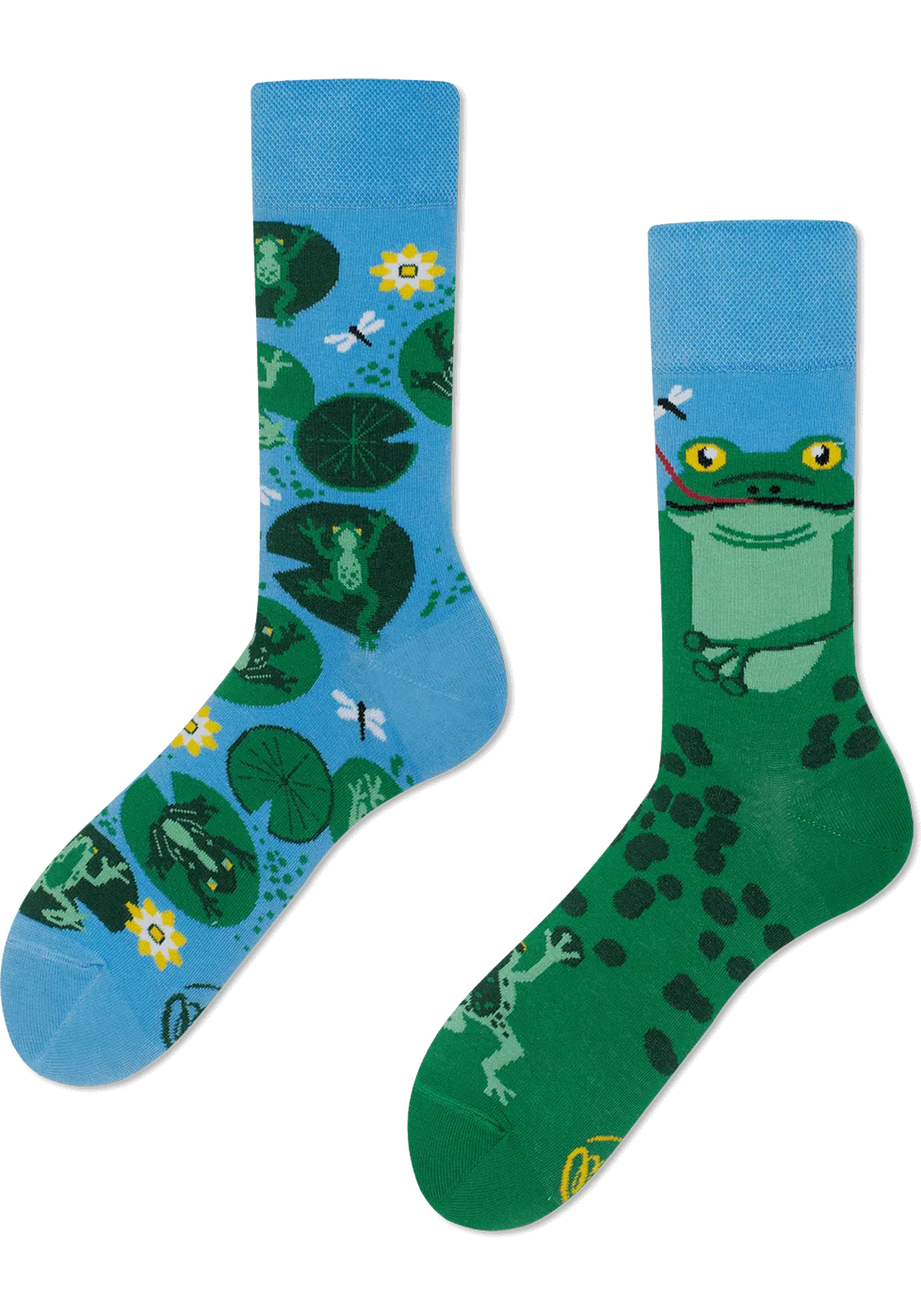 Many Mornings unisex sokken, Froggy Frog