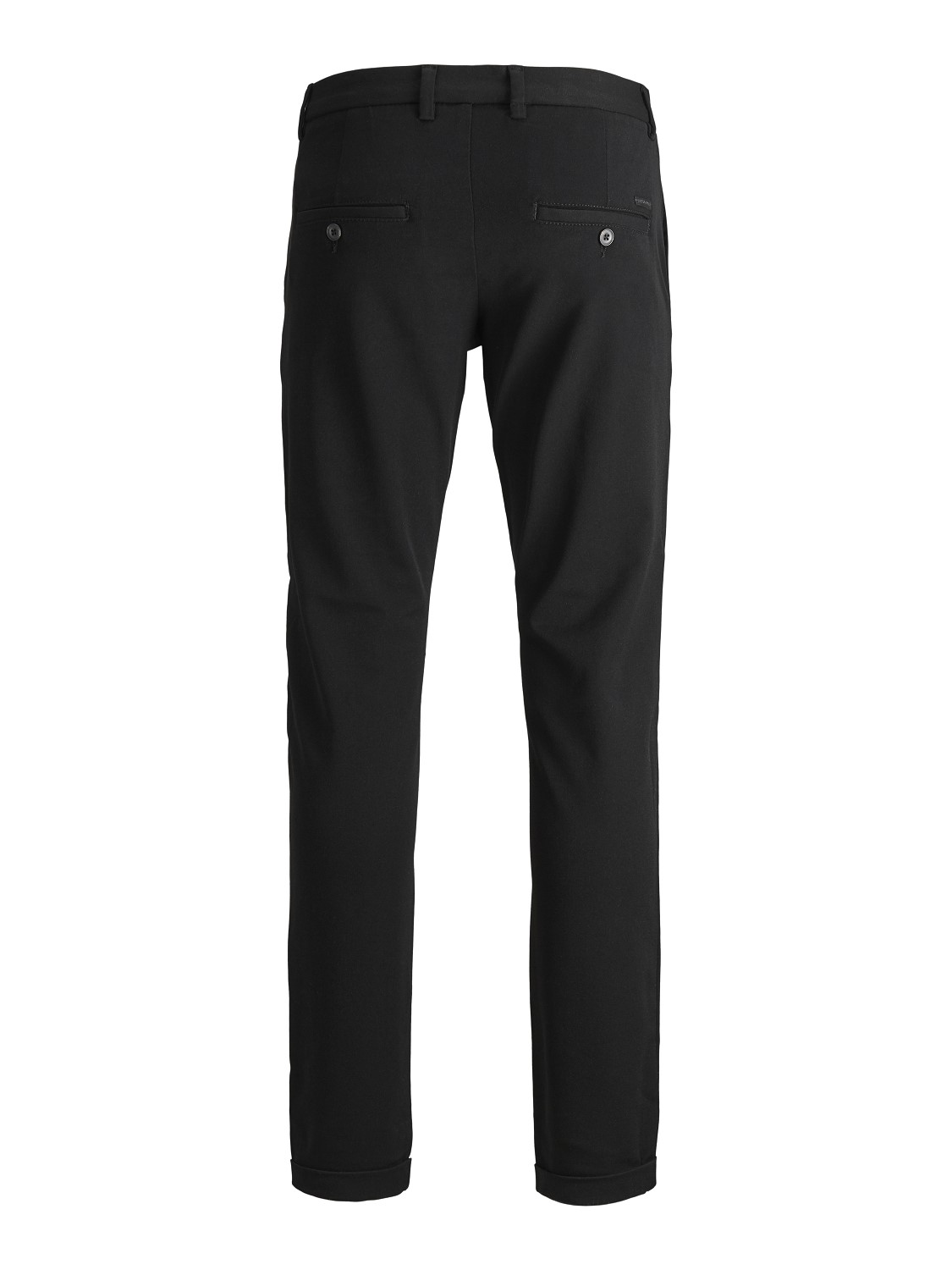 JACK & JONES Marco Connor Black loose fit, heren chino, zwart