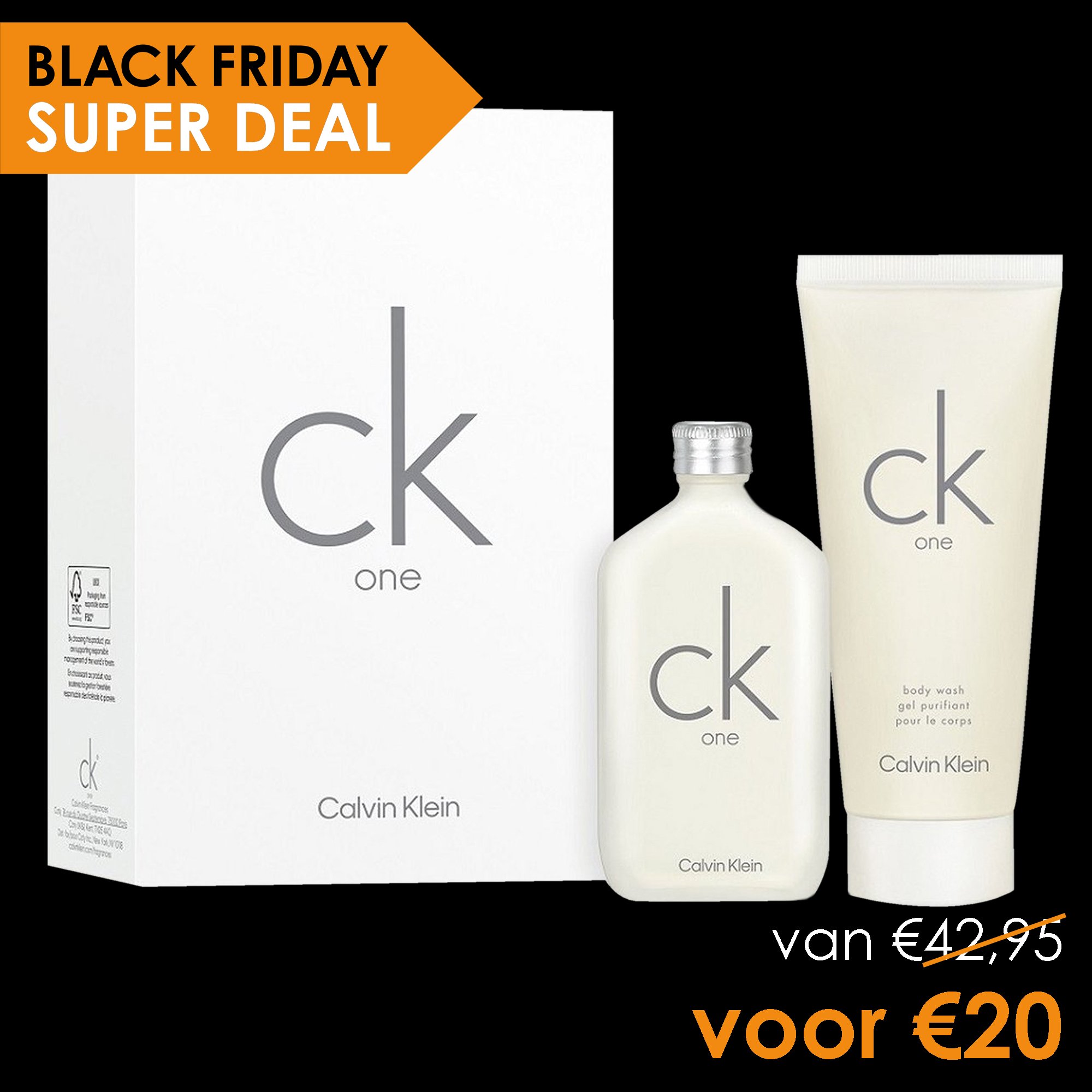 Calvin Klein CK one set van 42,95 voor 20