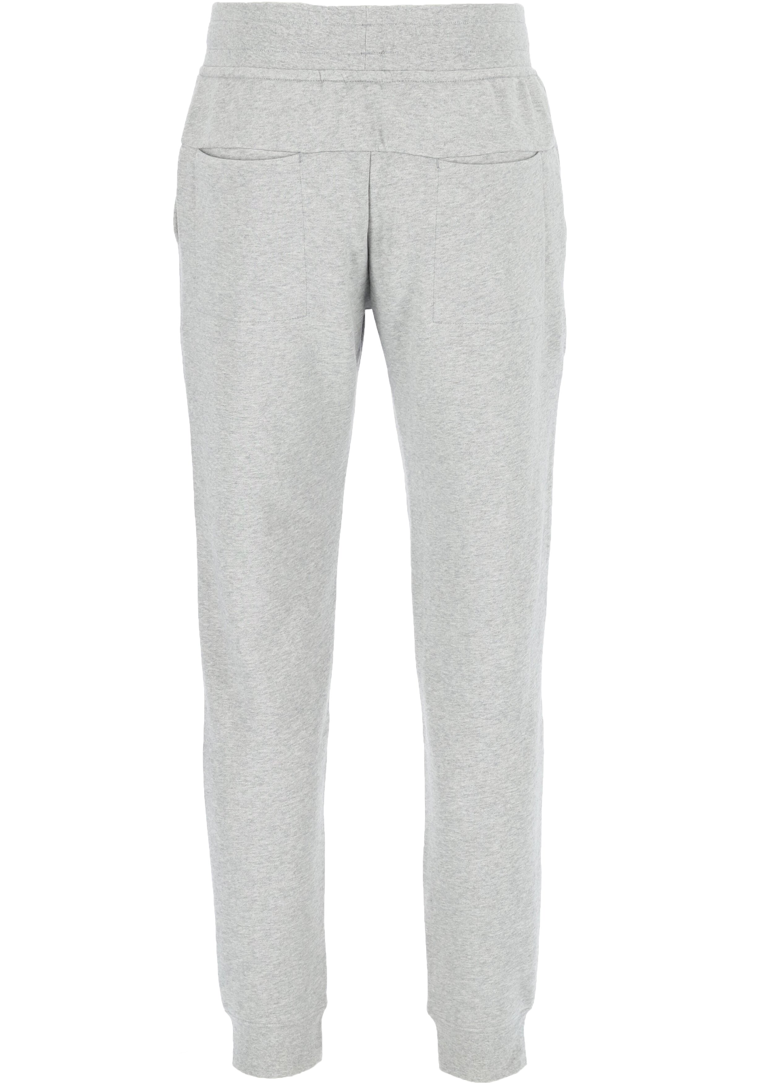 Bjorn Borg tapered pant, heren joggingbroek dik, lichtgrijs melange