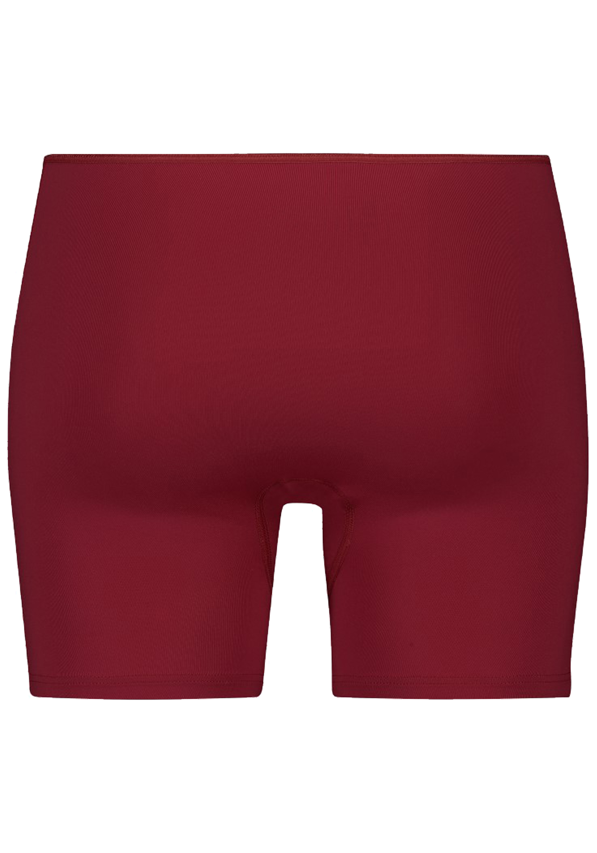 RJ Bodywear Pure Color dames extra lange pijp short, donkerrood