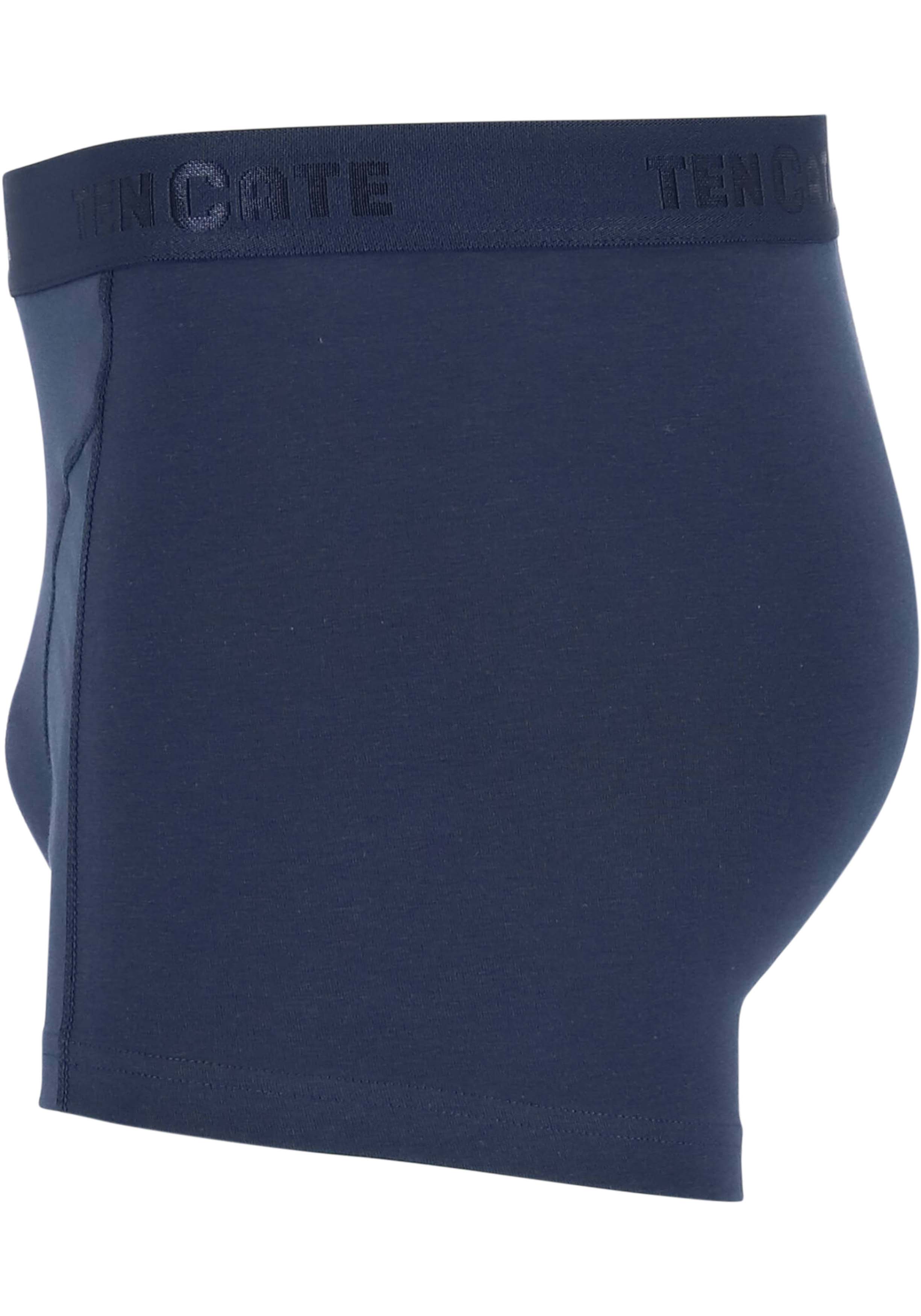 TEN CATE Basics men shorty (2-pack), heren boxers kort, blauw