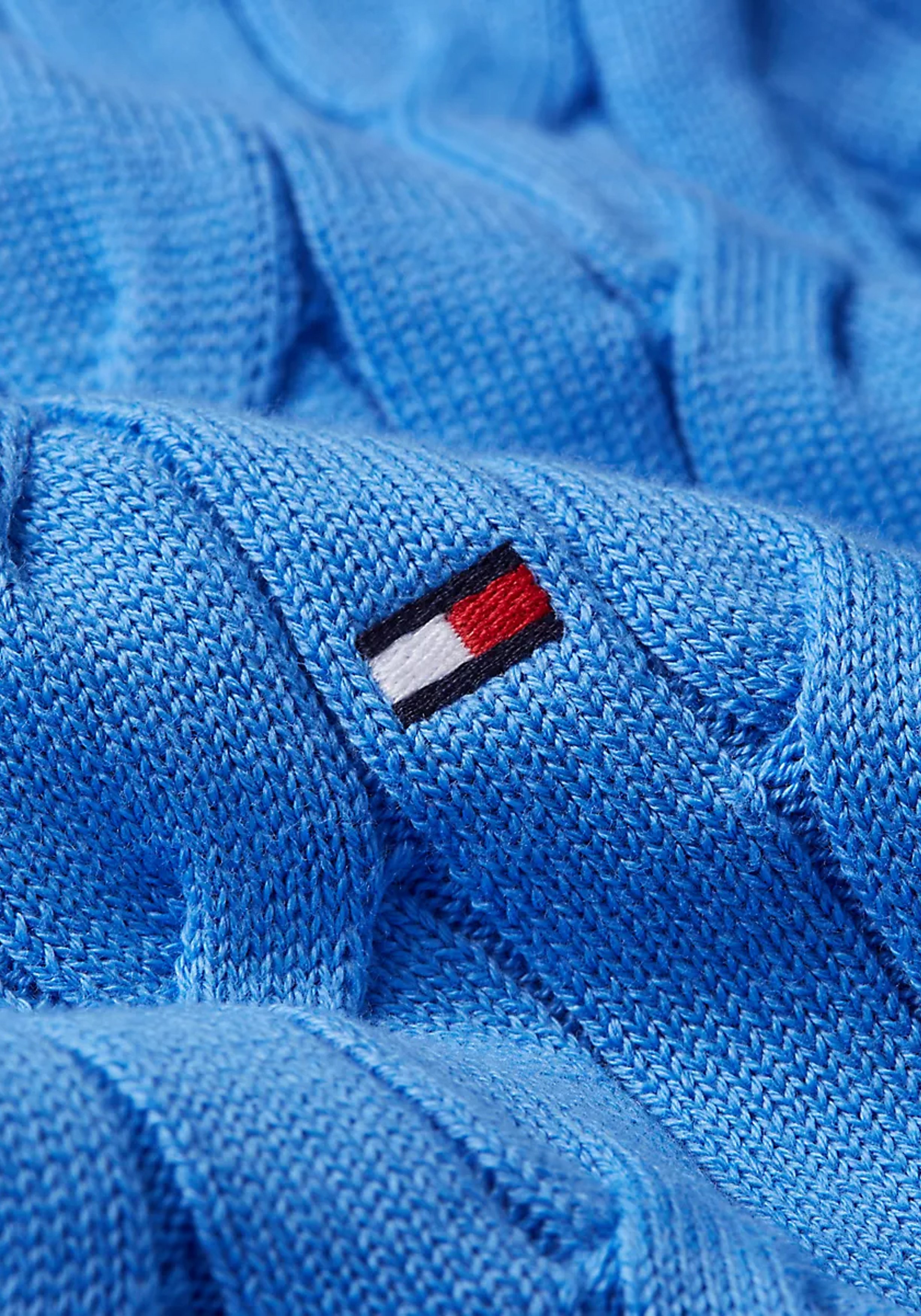 Tommy Hilfiger heren pullover katoen, blauw