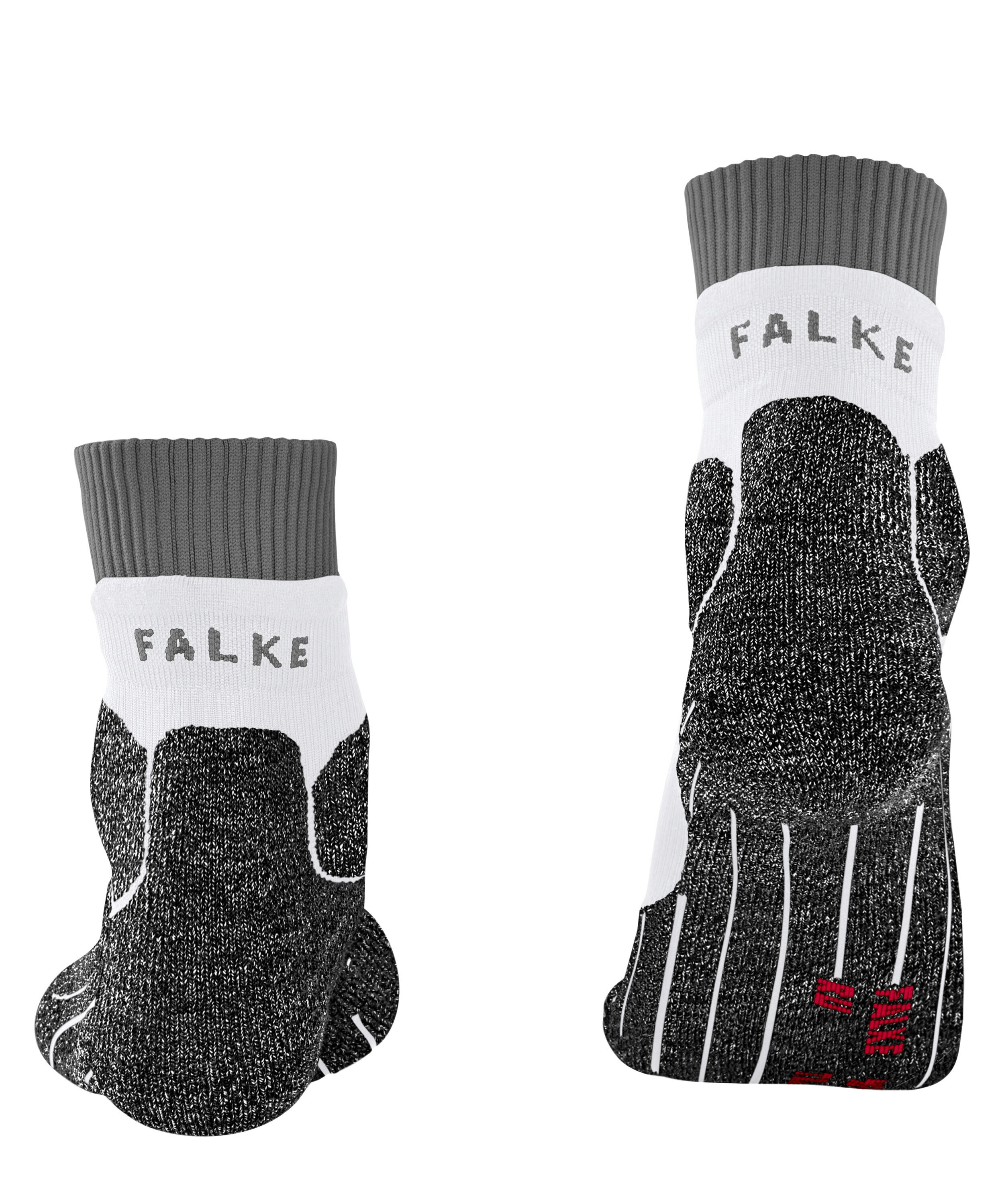 FALKE RU Trail dames running sokken, wit (white)