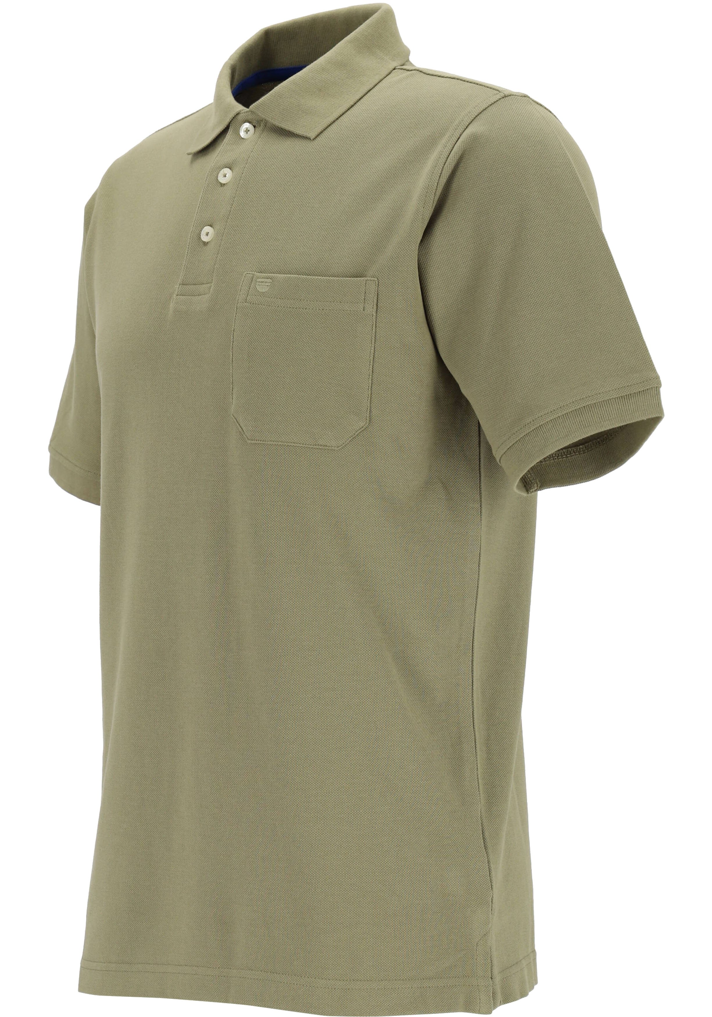 Redmond regular fit poloshirt, olijfgroen