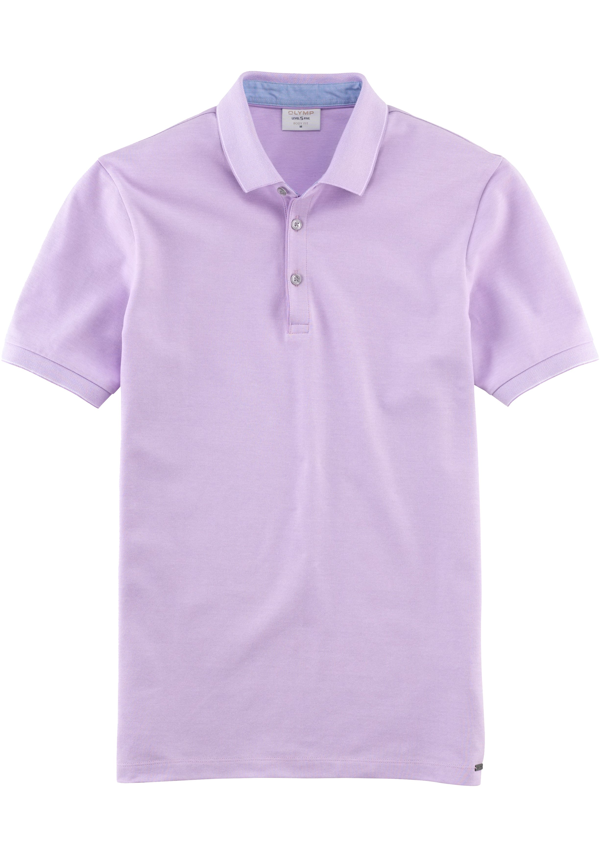 OLYMP Level Five Casual body fit polo, lila