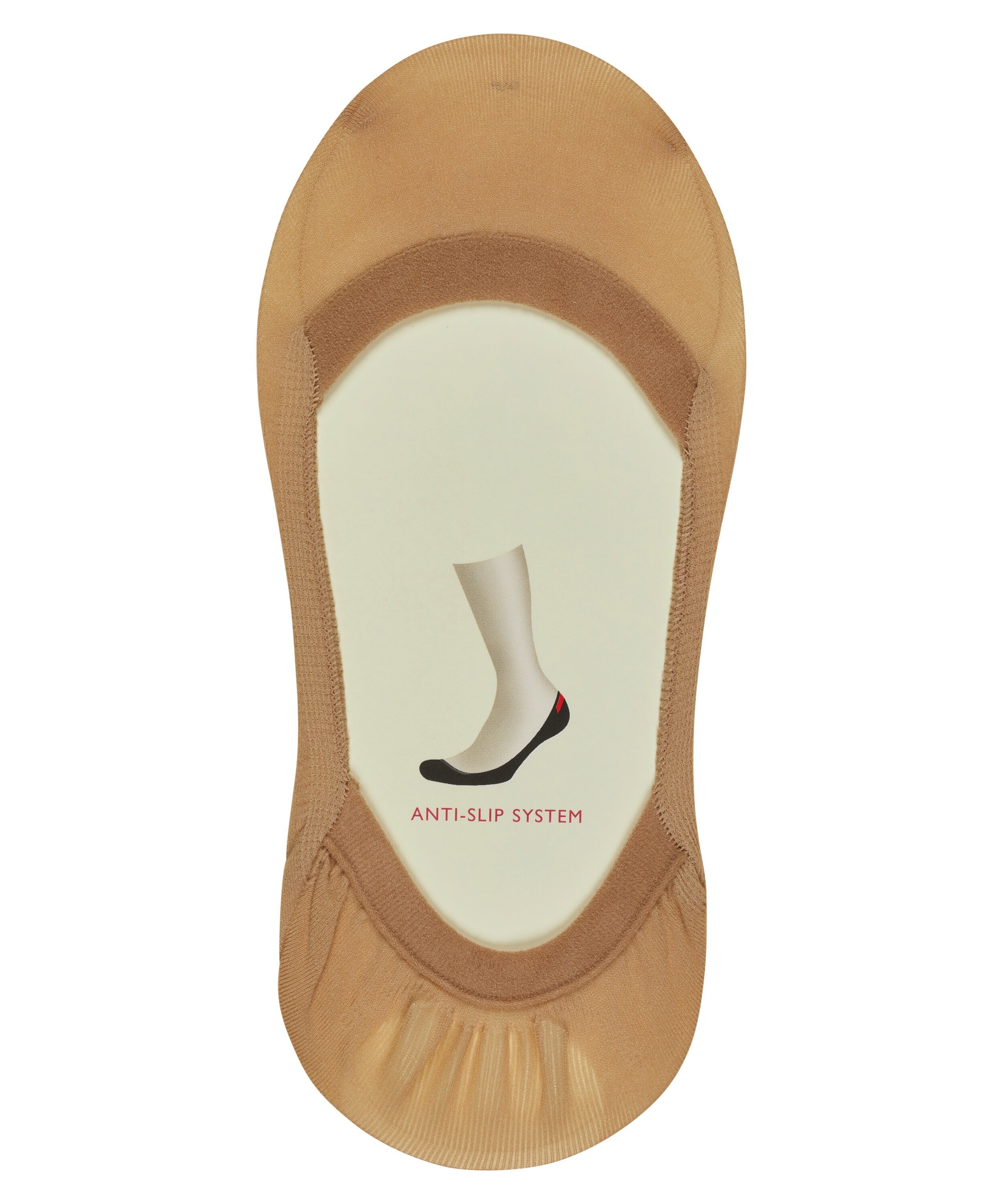 FALKE Elegant Step dames kousenvoetjes, beige (crystal)