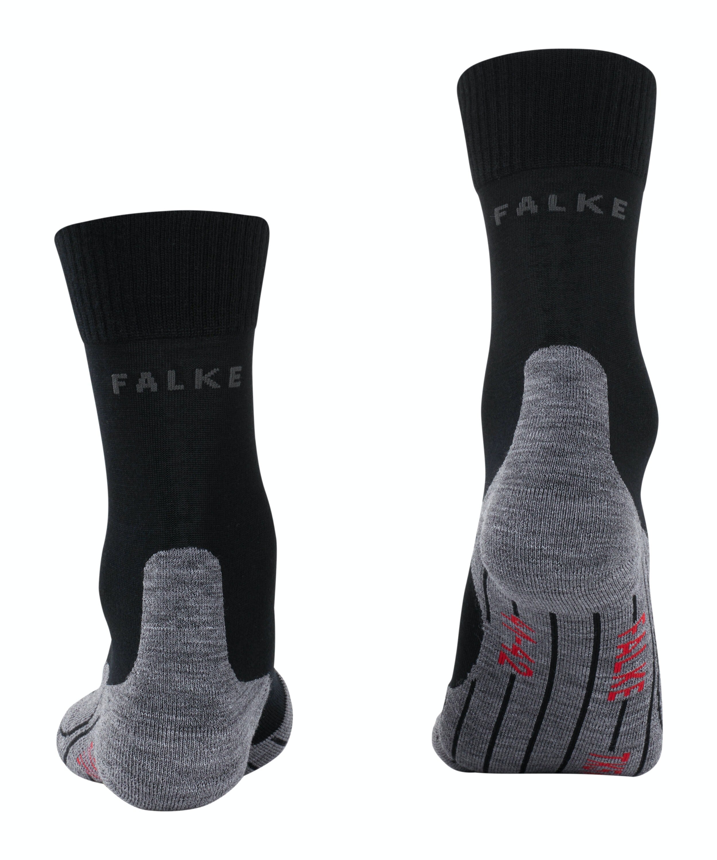 FALKE TK5 Wander dames trekking sokken, zwart (black-mix)