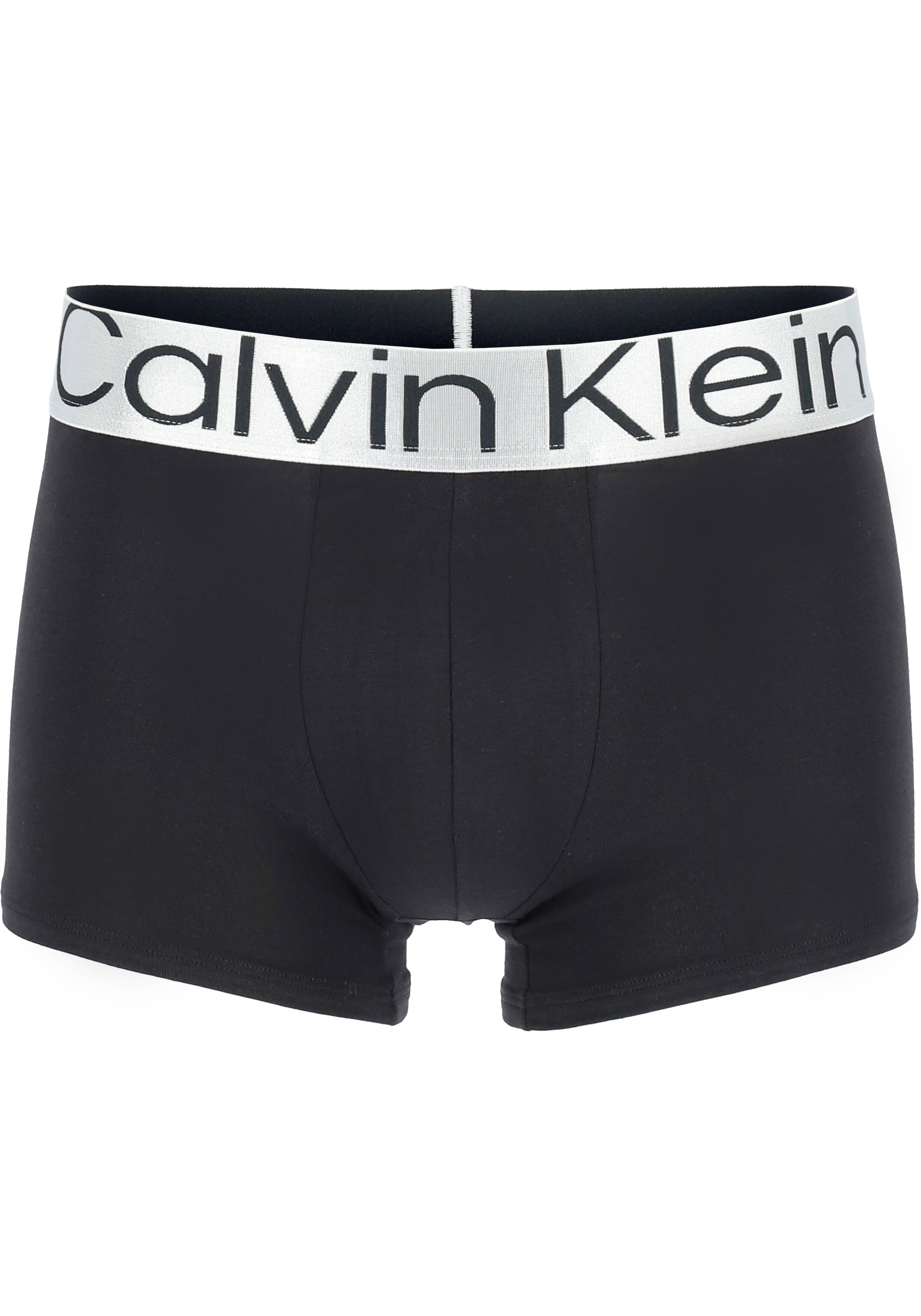 Calvin Klein trunks (3-pack), heren boxers normale lengte, zwart