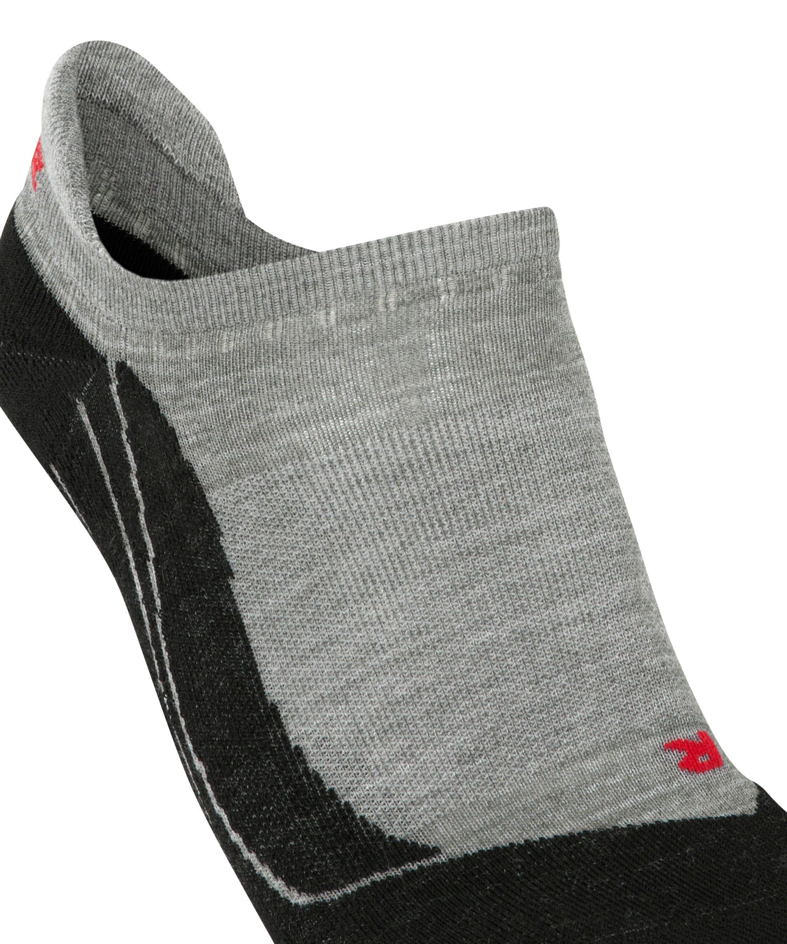 FALKE TK5 Wander Invisible heren Trekking kousenvoetjes, grijs (light grey)