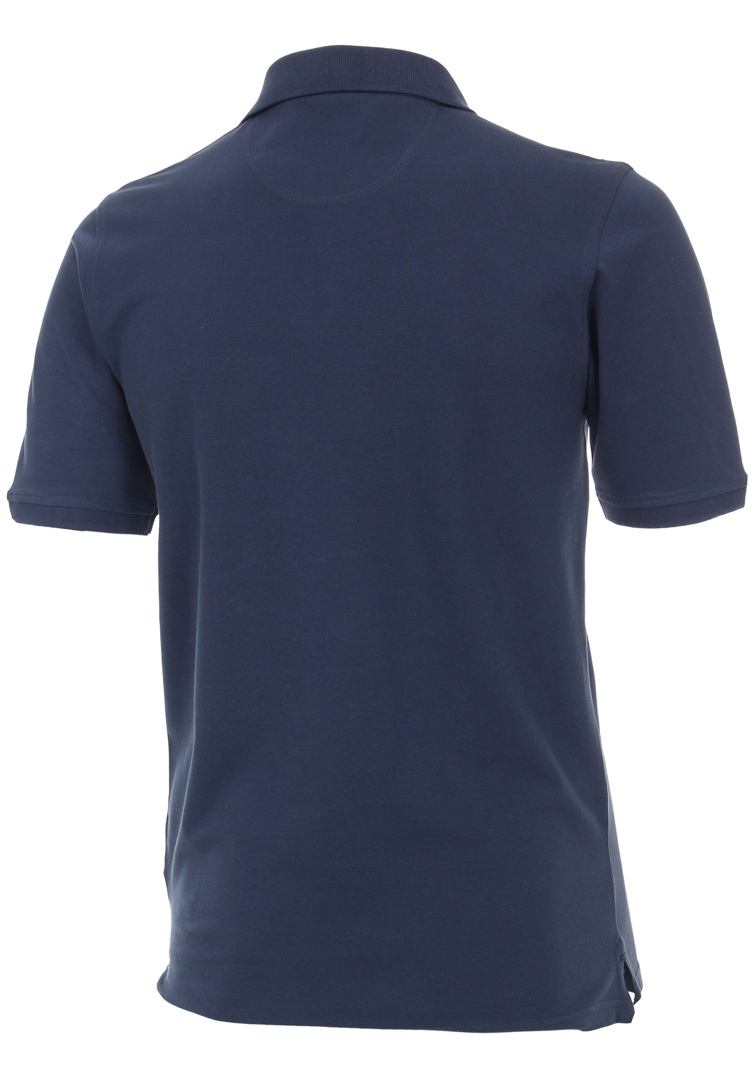 CASA MODA comfort fit poloshirt, stretch, middenblauw