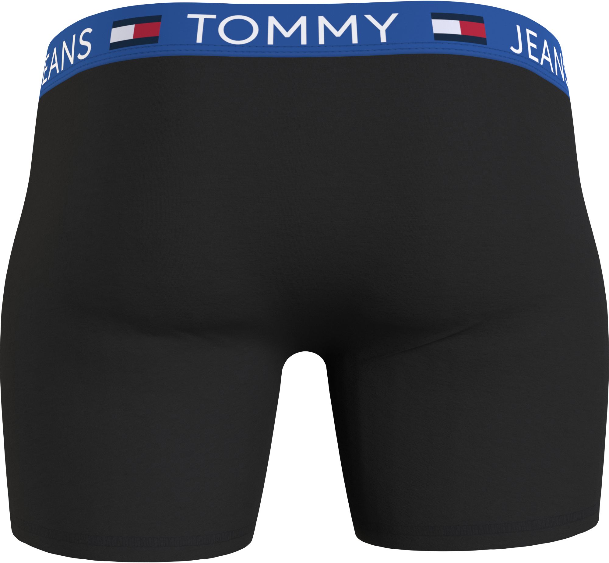 Tommy Hilfiger hipster brief (3-pack), heren slips, zwart met gekleurde tailleband