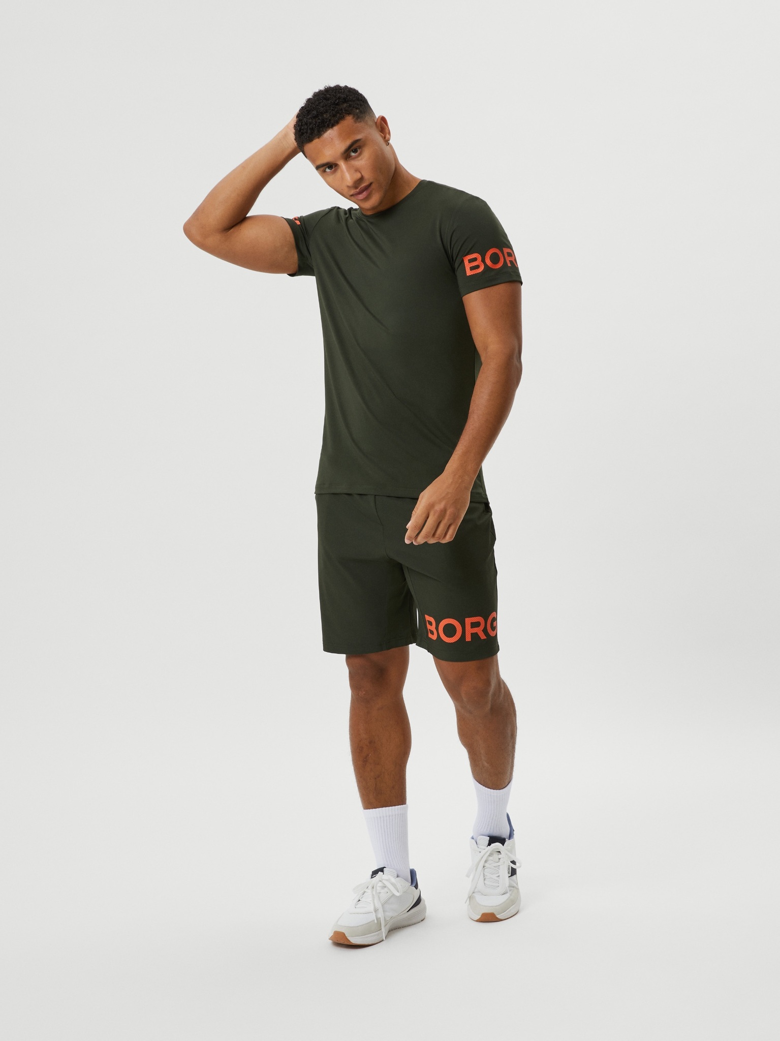 Bjorn Borg T-shirt, donkergroen