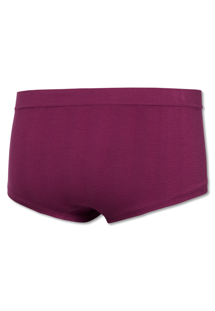 SCHIESSER Active Mesh Bamboo boxer (1-pack), dames short bessenkleur