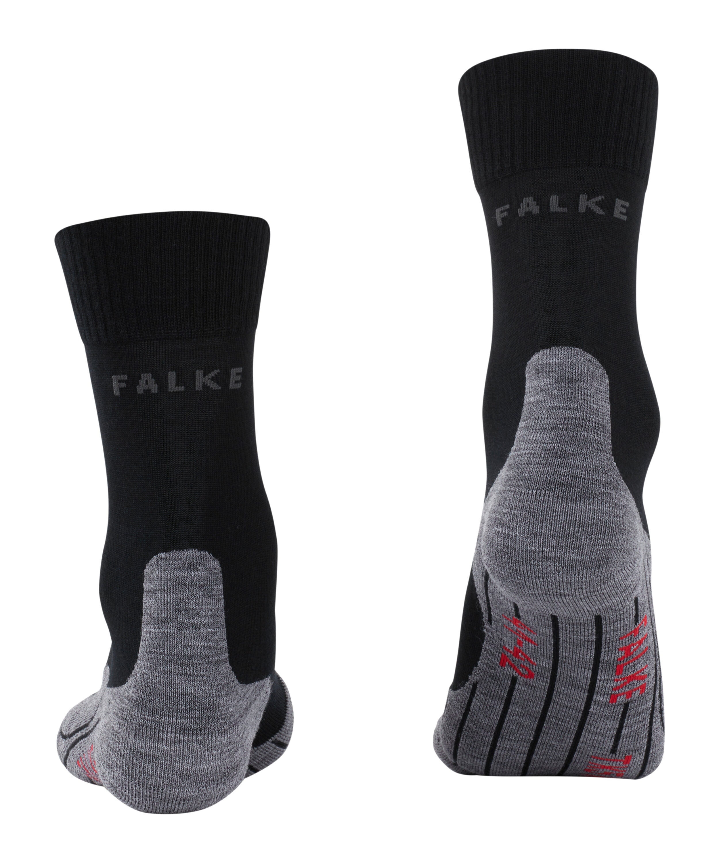 FALKE TK5 Wander heren trekking sokken, zwart (black-mix)