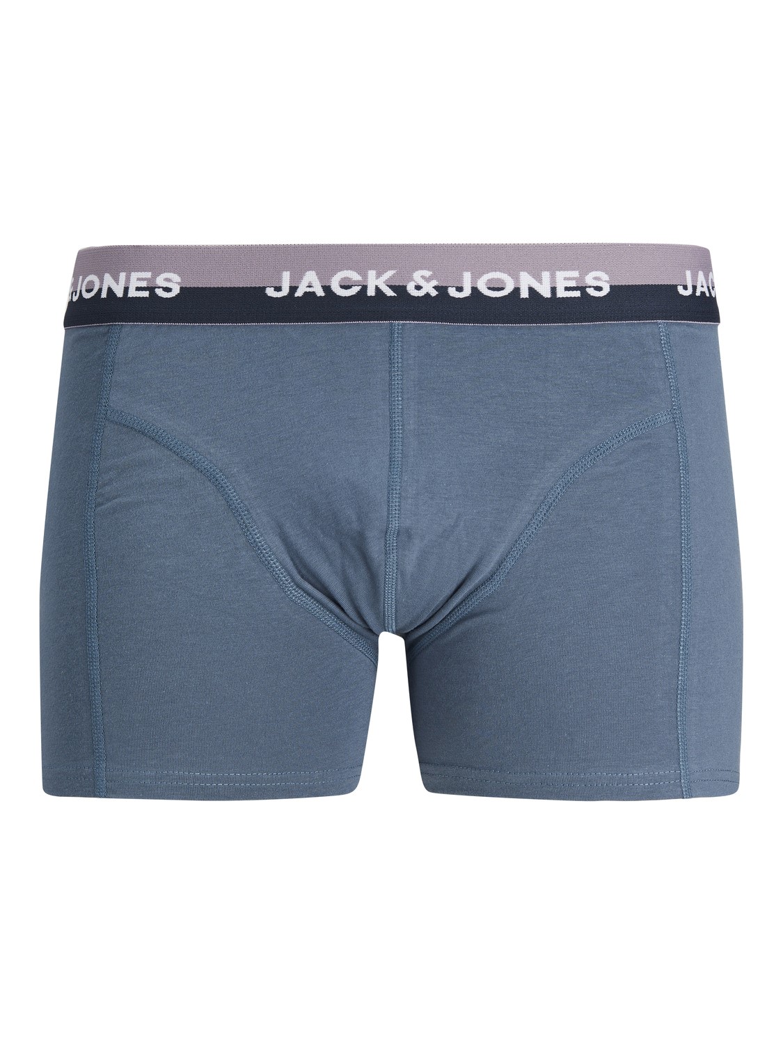 JACK & JONES Jwheric trunks (3-pack), heren boxers normale lengte, zwart en, blauw