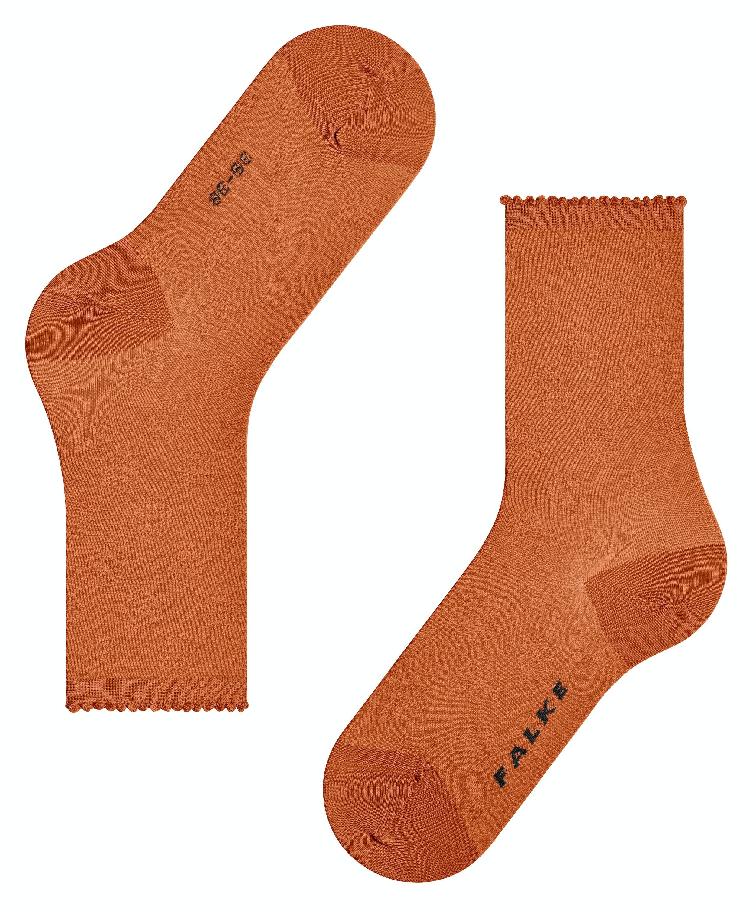 FALKE Bold Dot damessokken, oranje (tandoori)