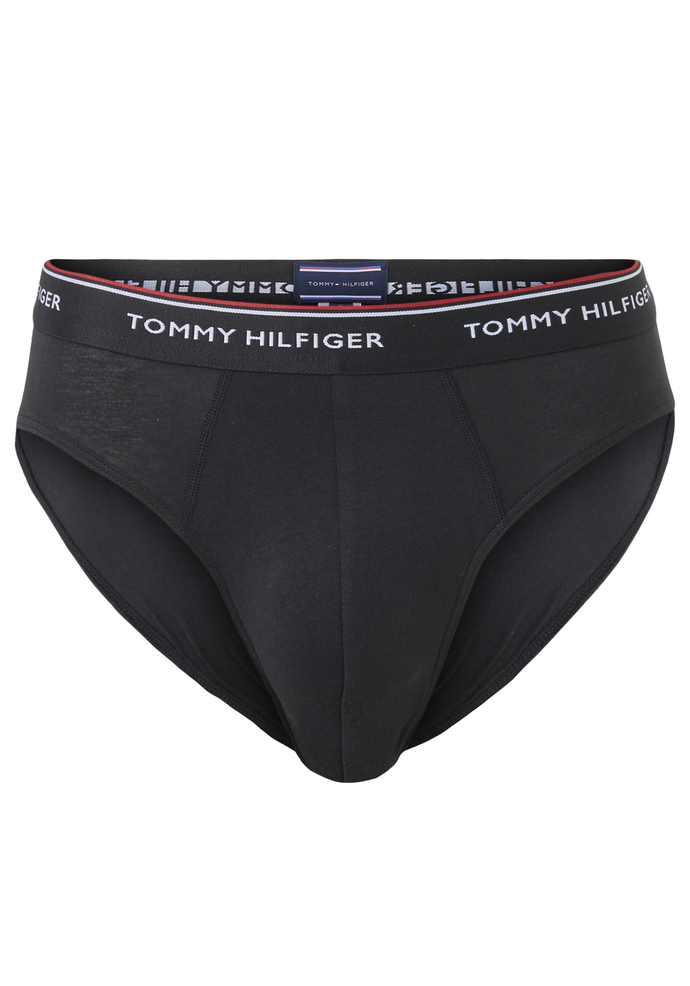 Tommy Hilfiger slips (3-pack), heren slips zonder gulp, zwart