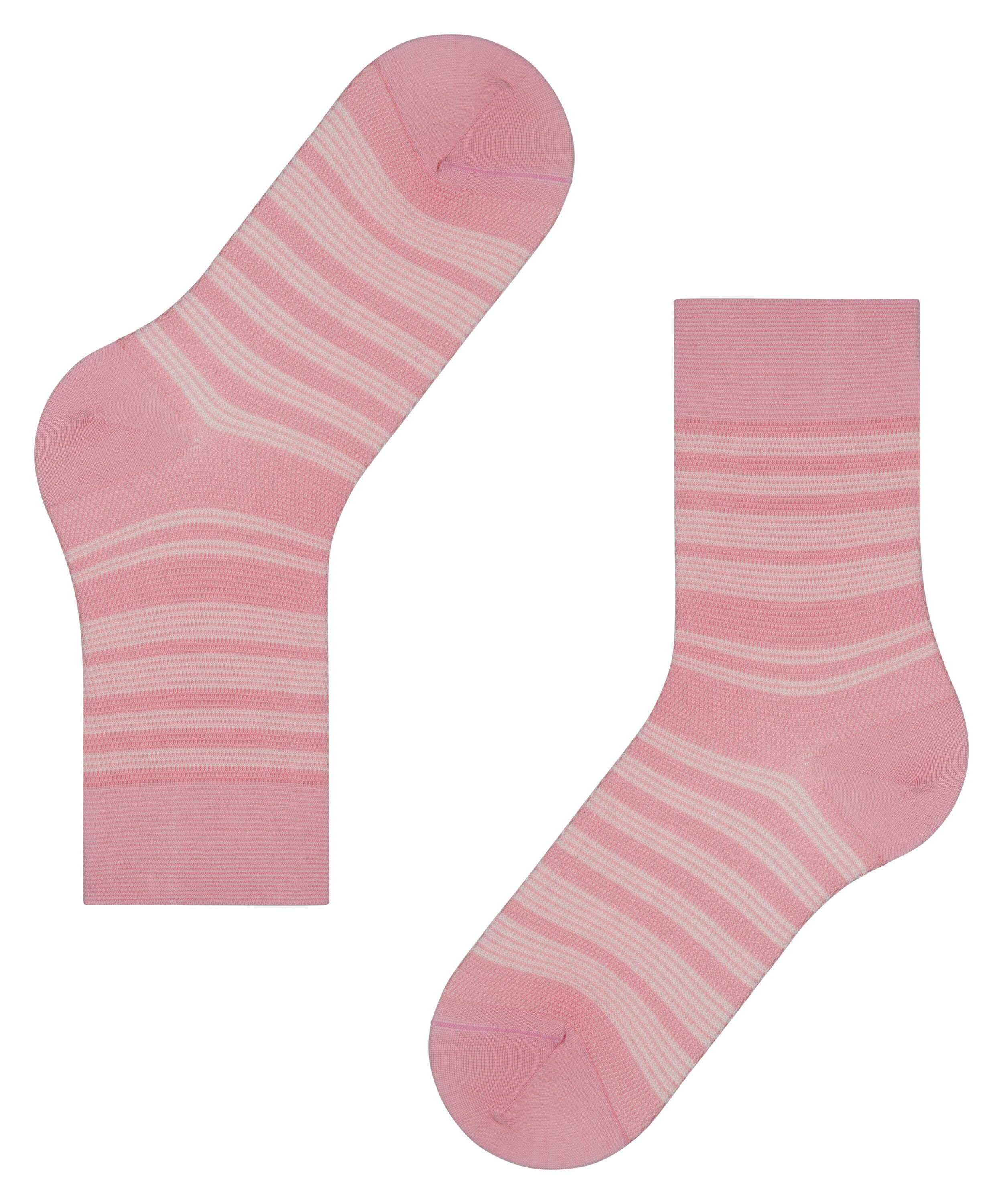 FALKE Sunset Stripe damessokken, roze (rose)