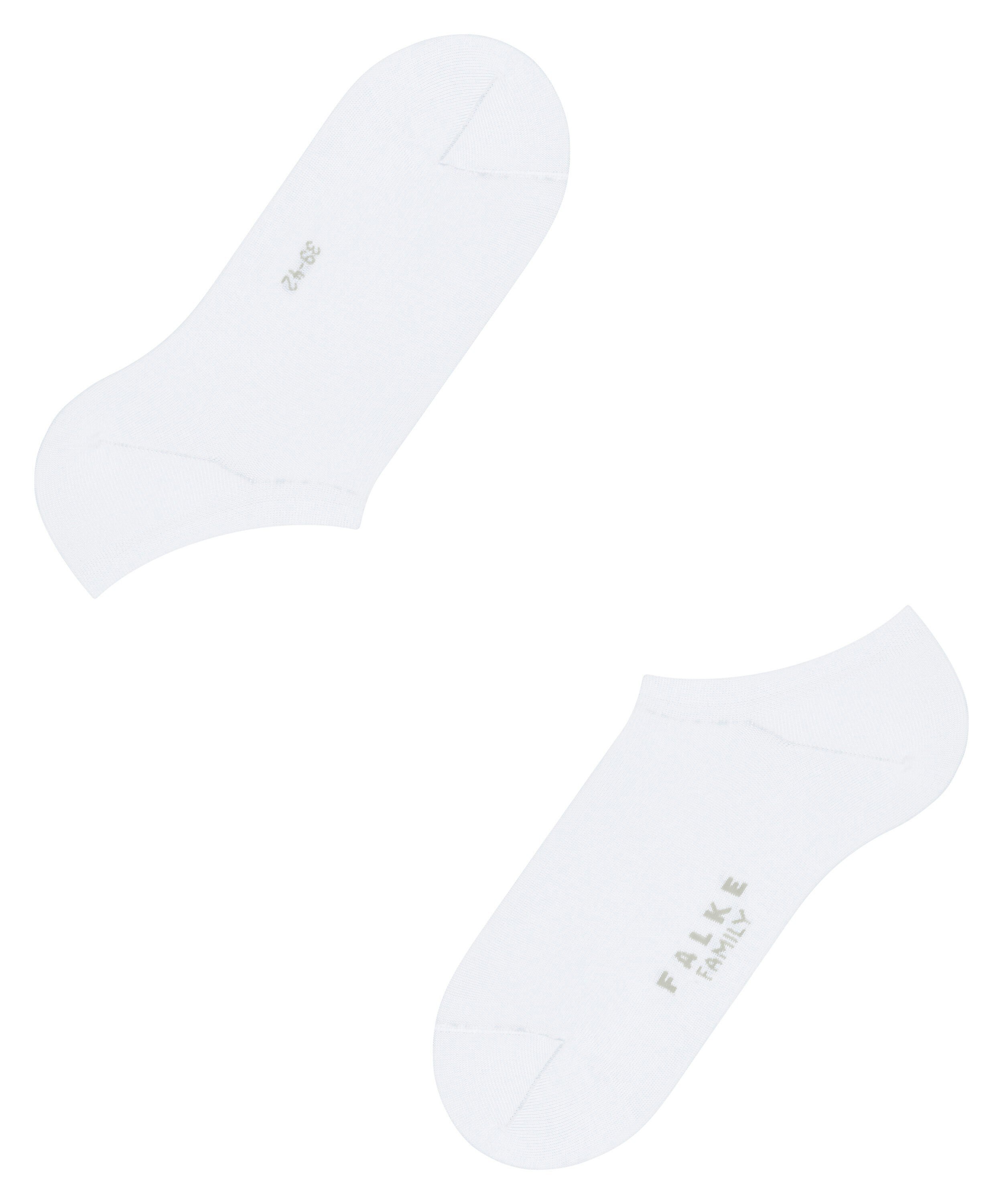 FALKE Family heren kousenvoetjes, wit (white)