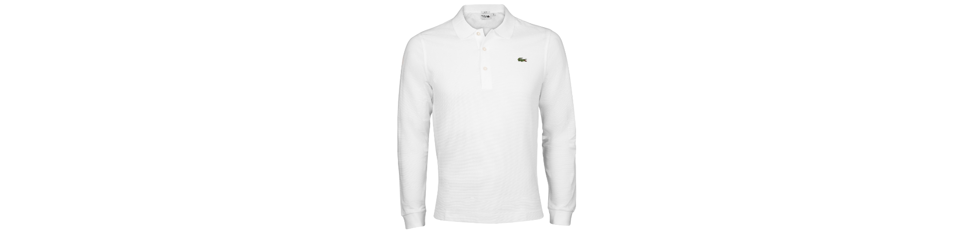 Witte slim fit poloshirts