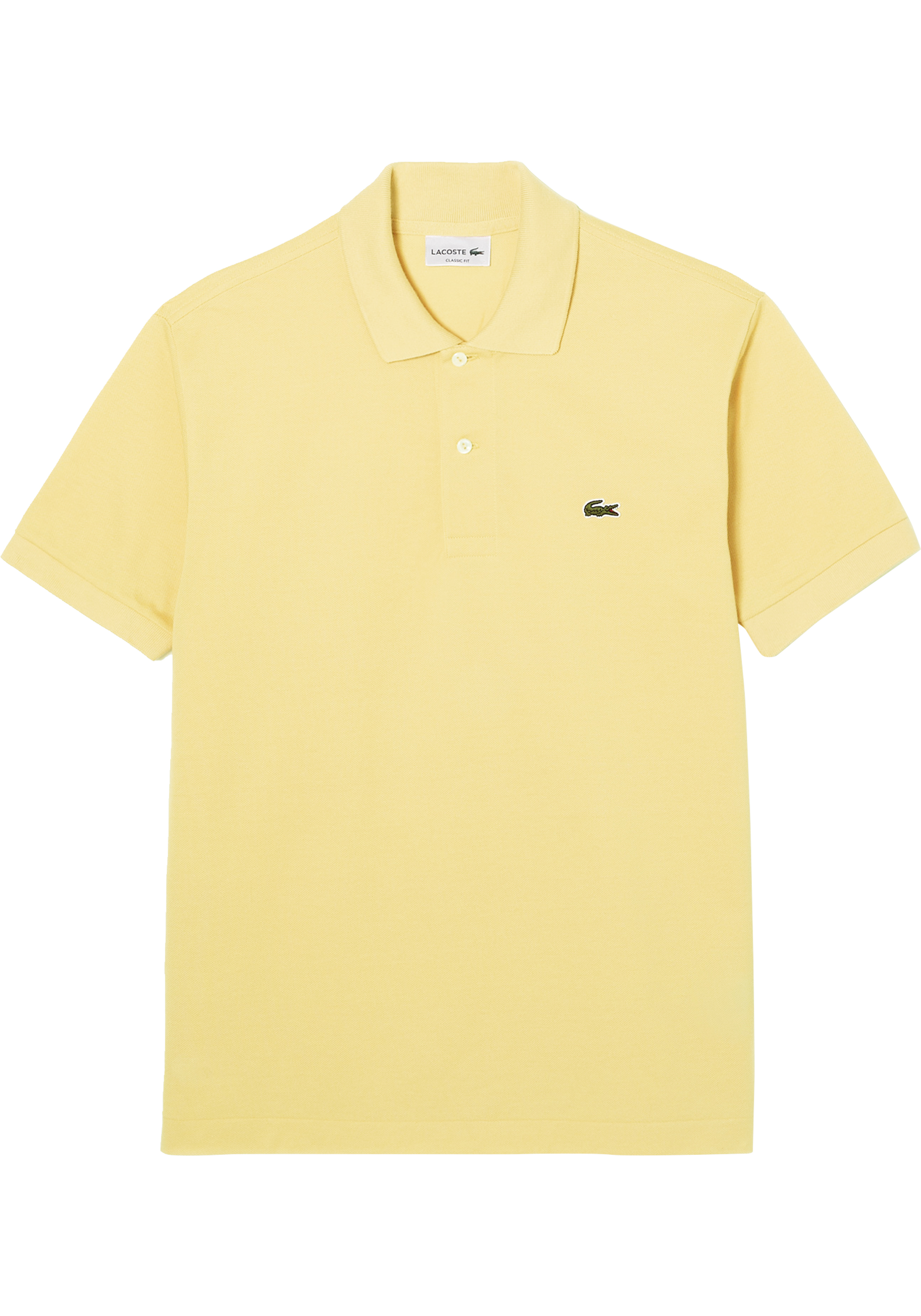 Lacoste Classic Fit polo, geel