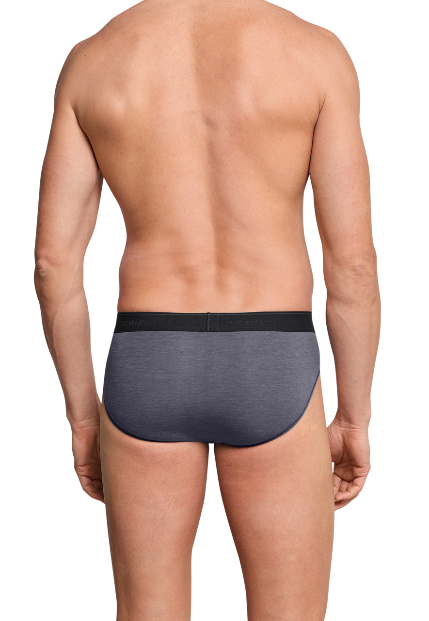 SCHIESSER Personal Fit slip (1-pack), heren rioslip grijs