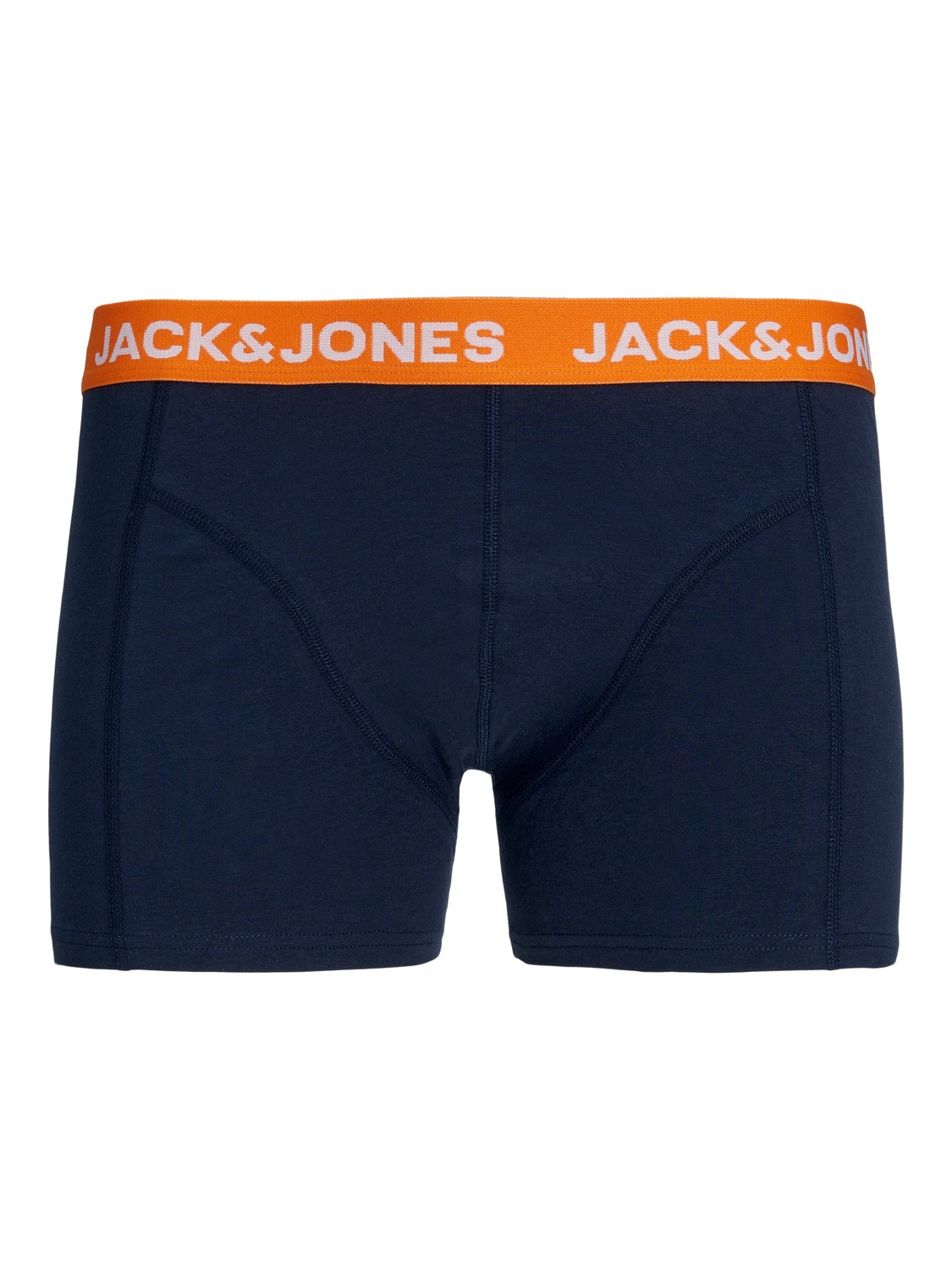 JACK & JONES Jacnorman contrast trunk (1-pack), heren boxer normale lengte, oranje