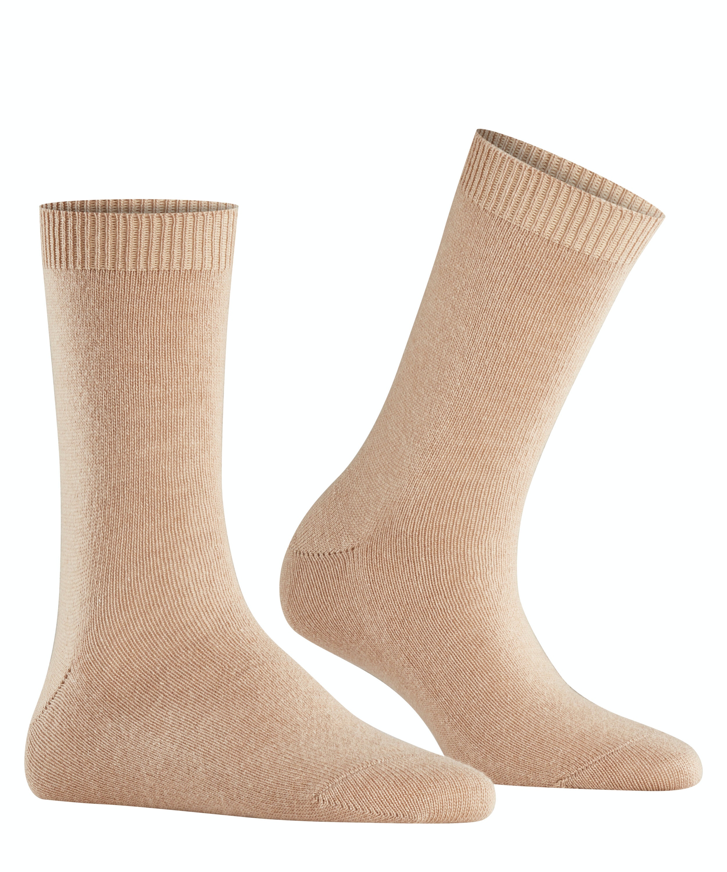 FALKE Cosy Wool damessokken, beige (camel)