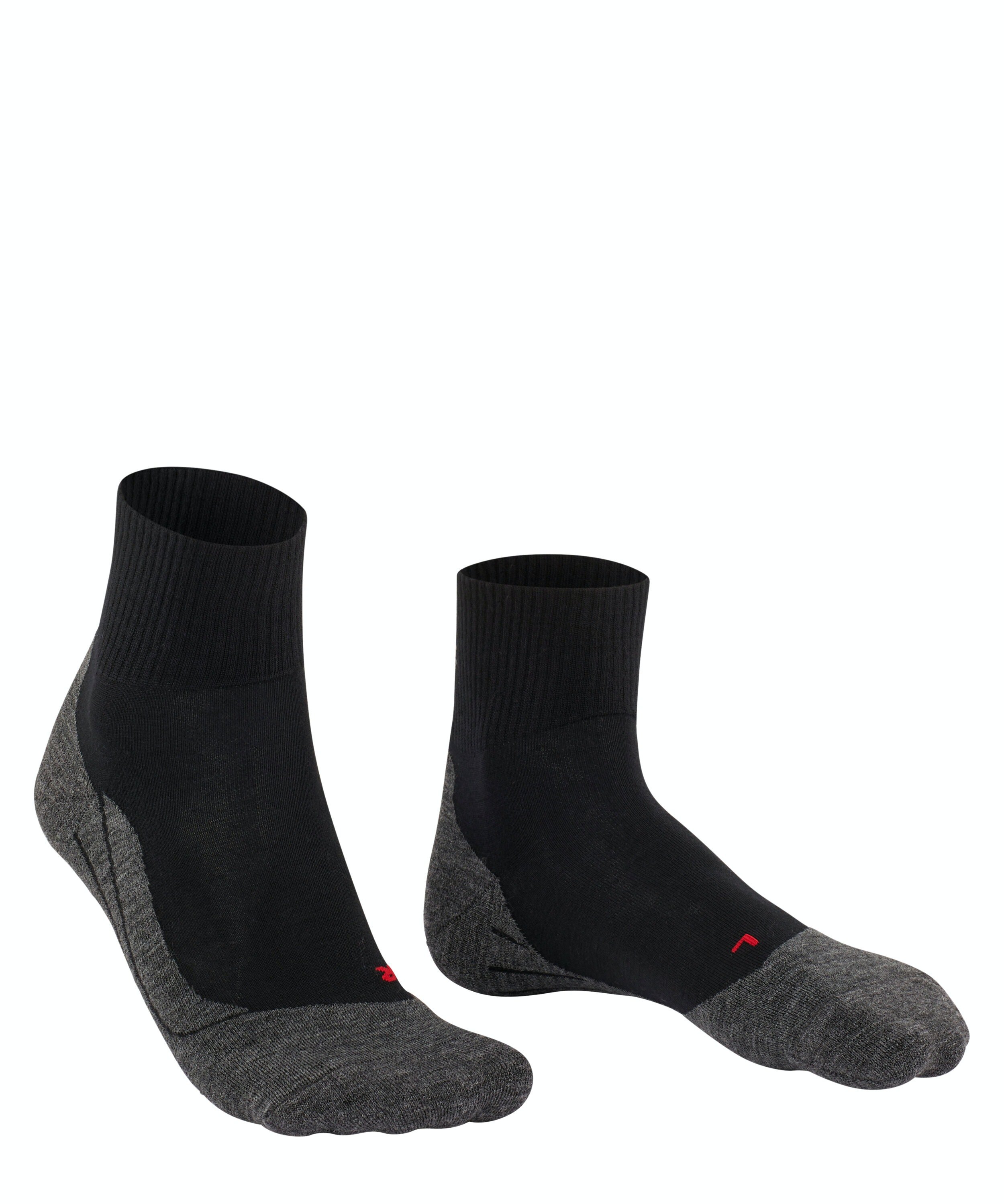 FALKE TK5 Wander Wool damessokken kort, zwart (black-mix)