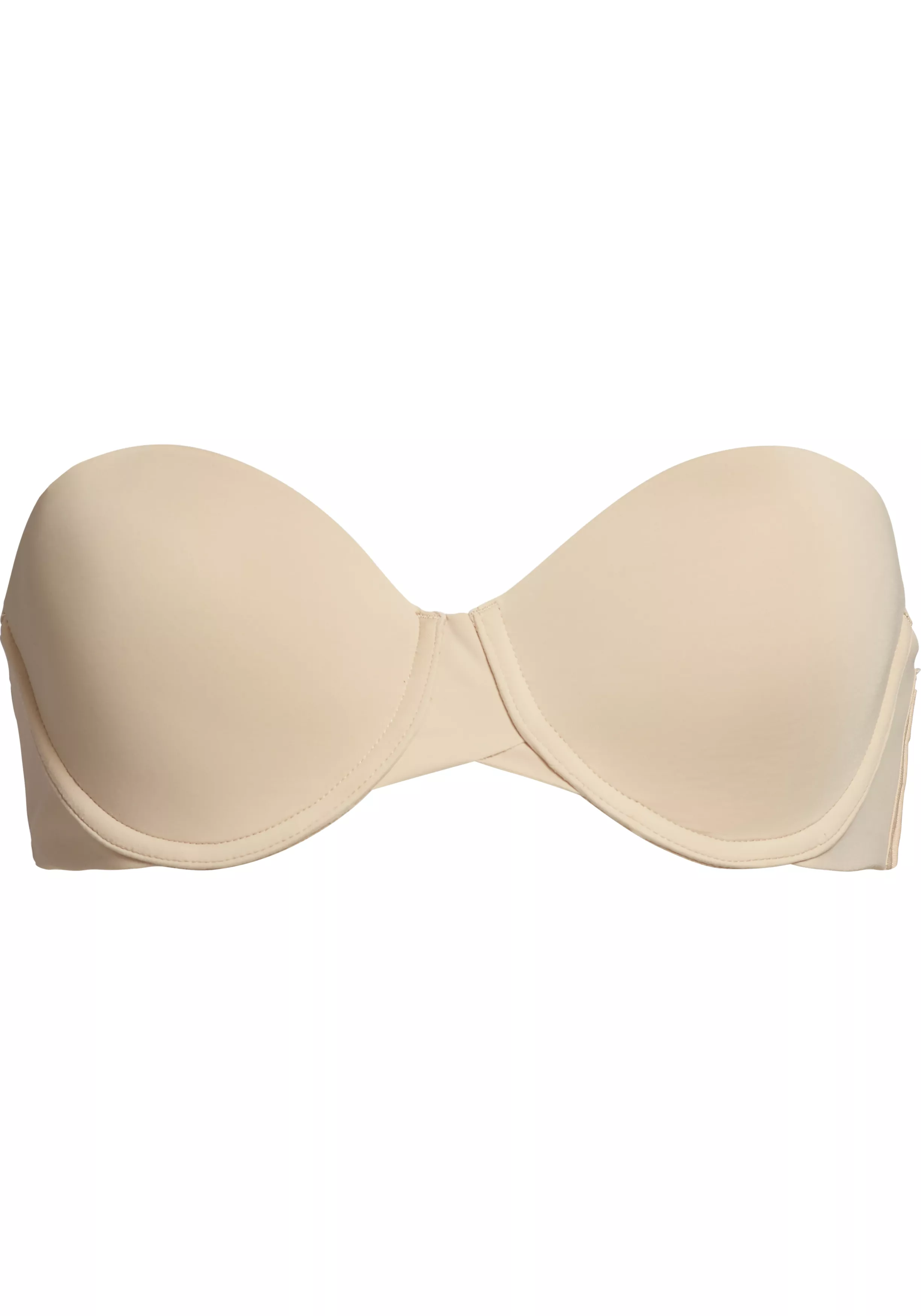 Calvin Klein dames lightly lined strapless bra, strapless BH, beige