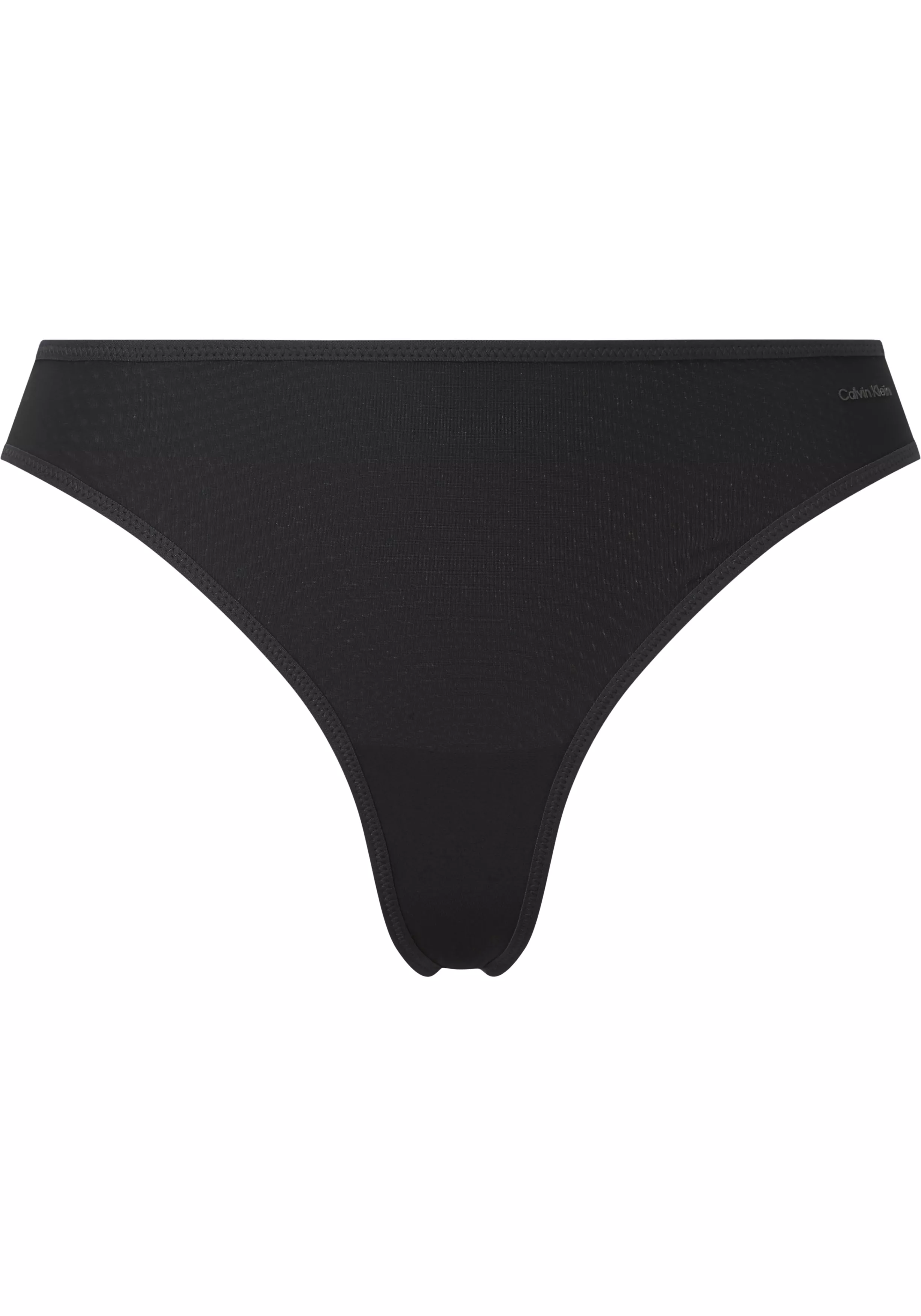 Calvin Klein dames thong (1-pack), string, zwart