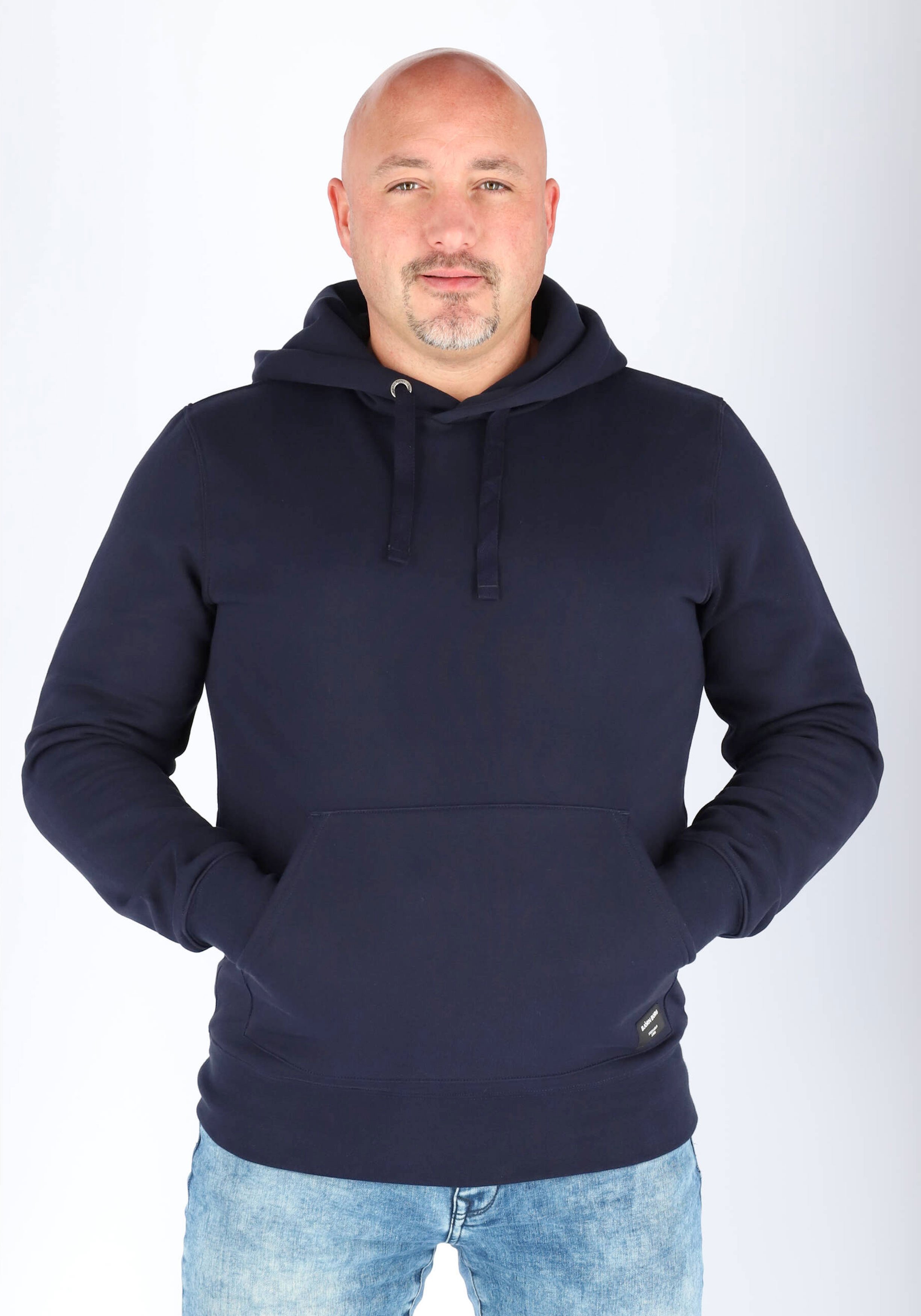 Bjorn Borg hoodie sweatshirt, heren trui met capuchon dik, blauw