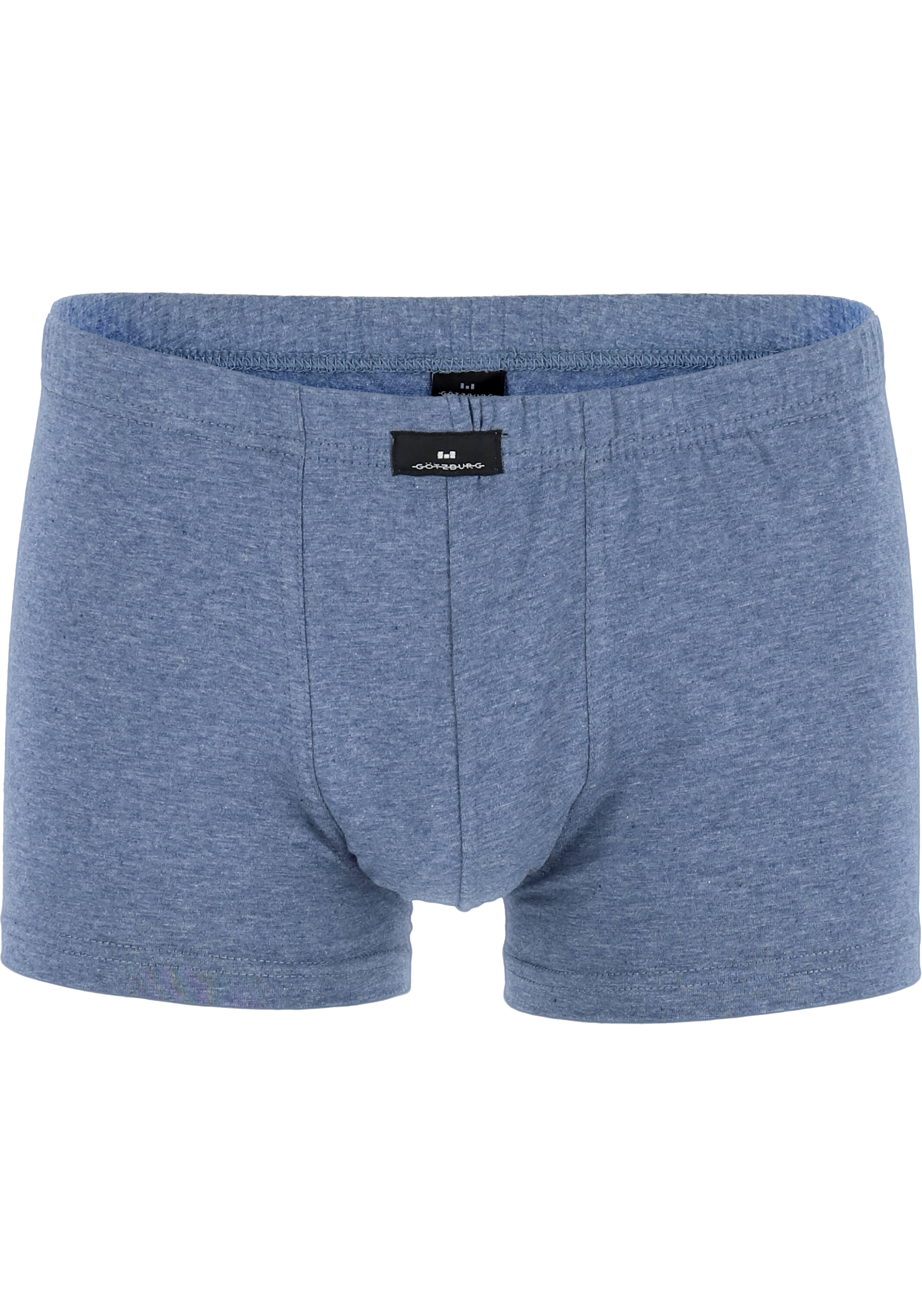 Gotzburg heren boxers (3-pack), normale lengte, blauw en grijs