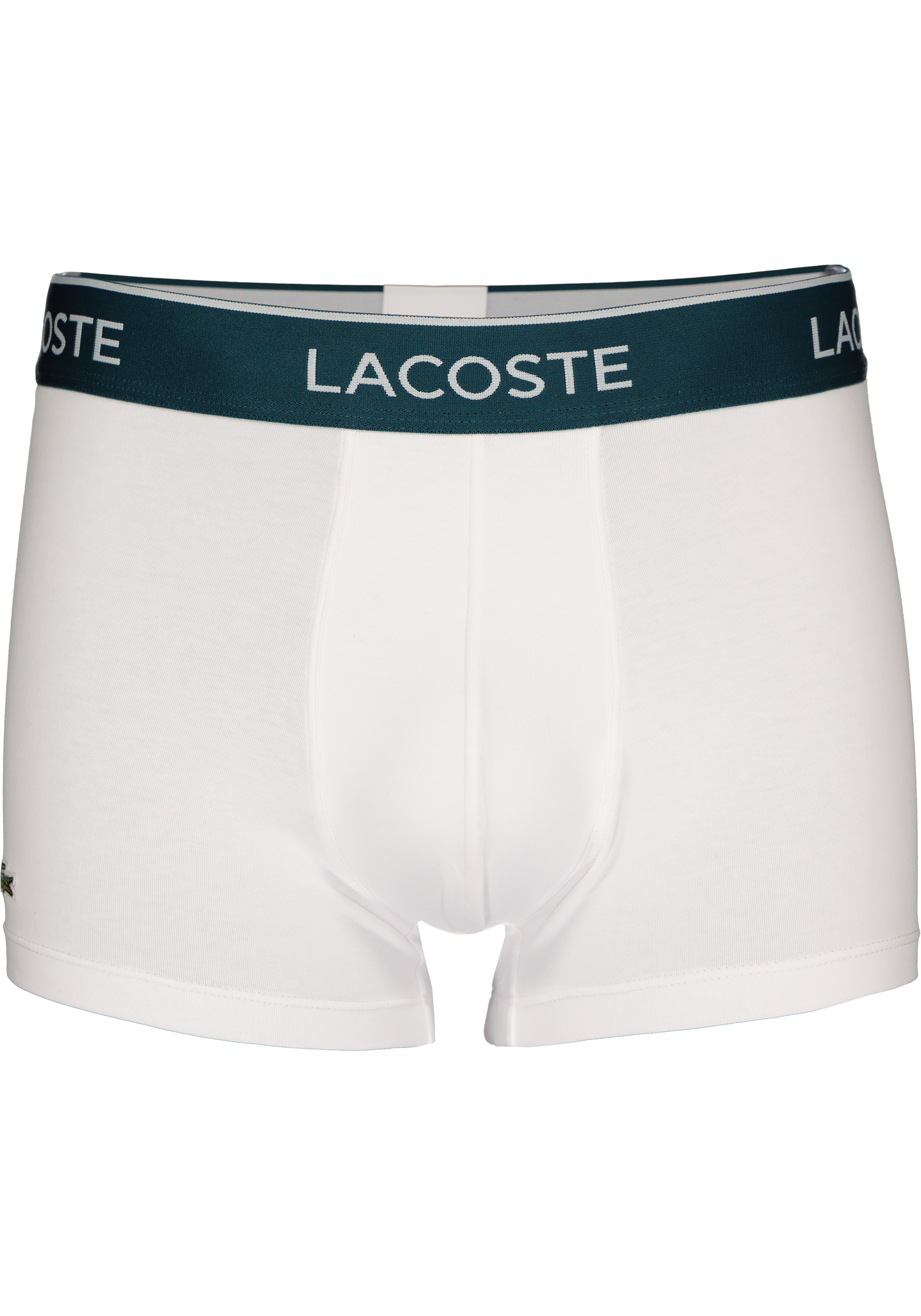 Lacoste Boxer Trunks (3-pack), heren boxers kort, zwart, wit en grijs