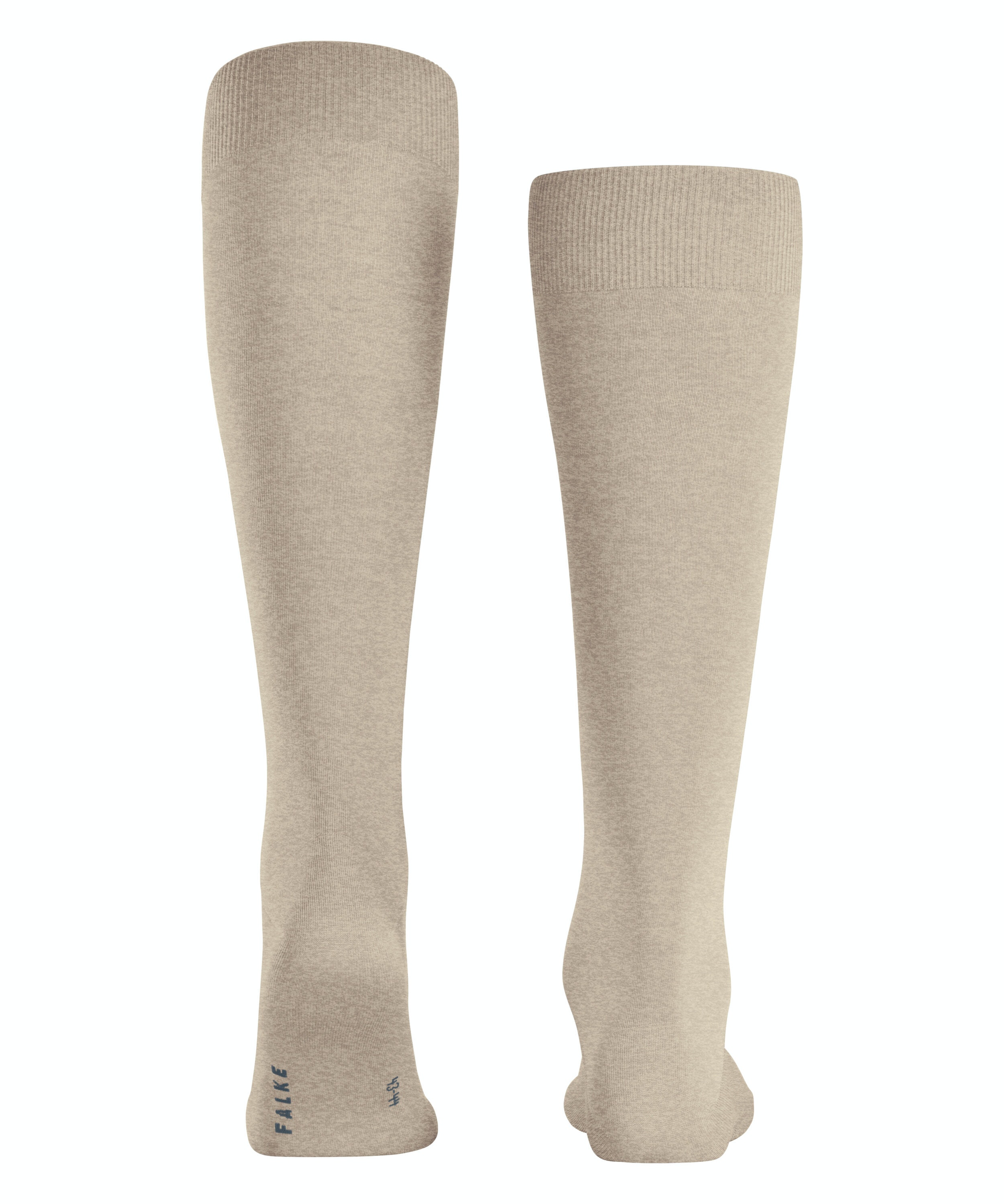 FALKE ClimaWool heren kniekousen, beige melange (pebble mel.)