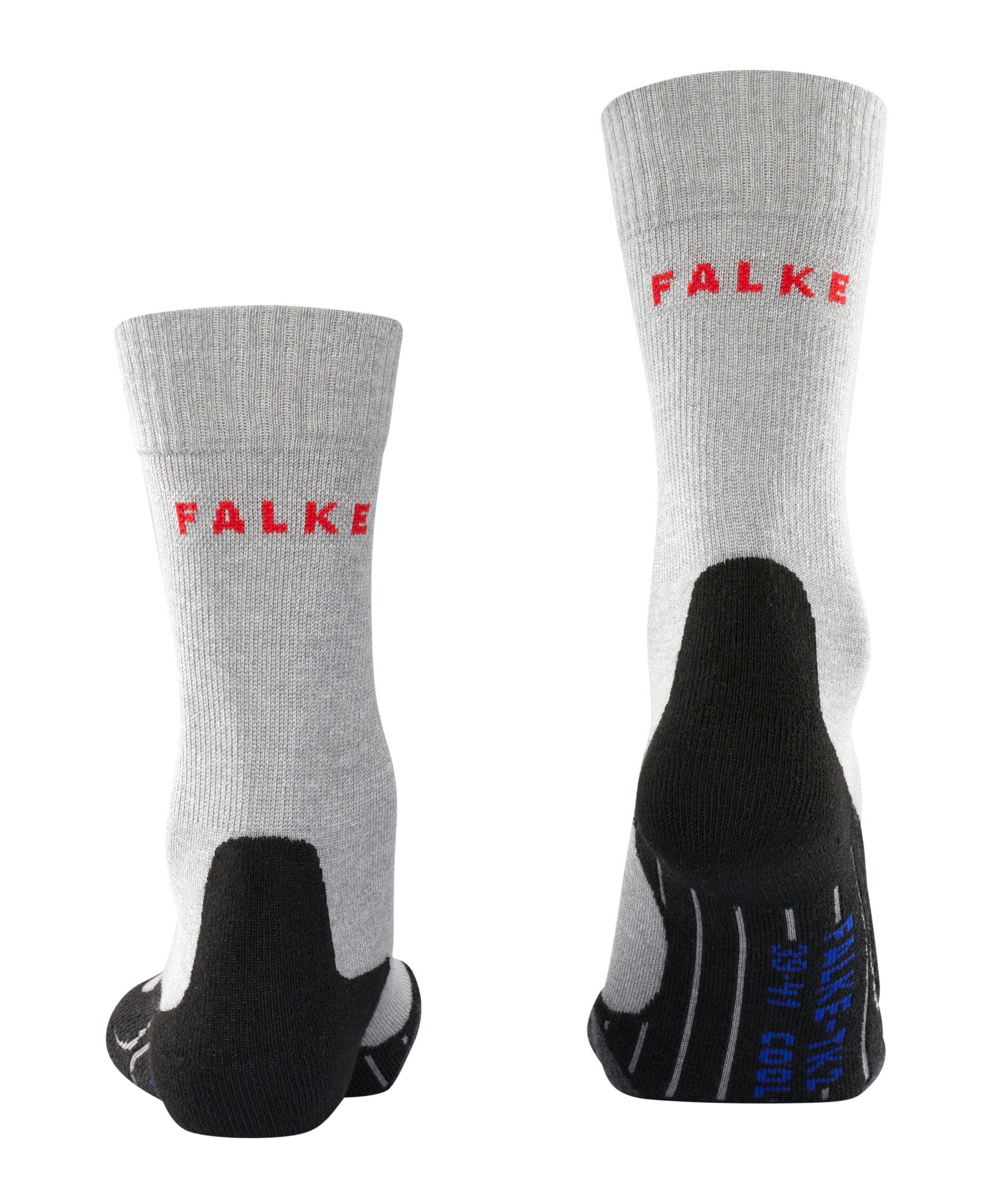 FALKE TK2 Explore Cool dames trekking sokken, grijs (light grey)