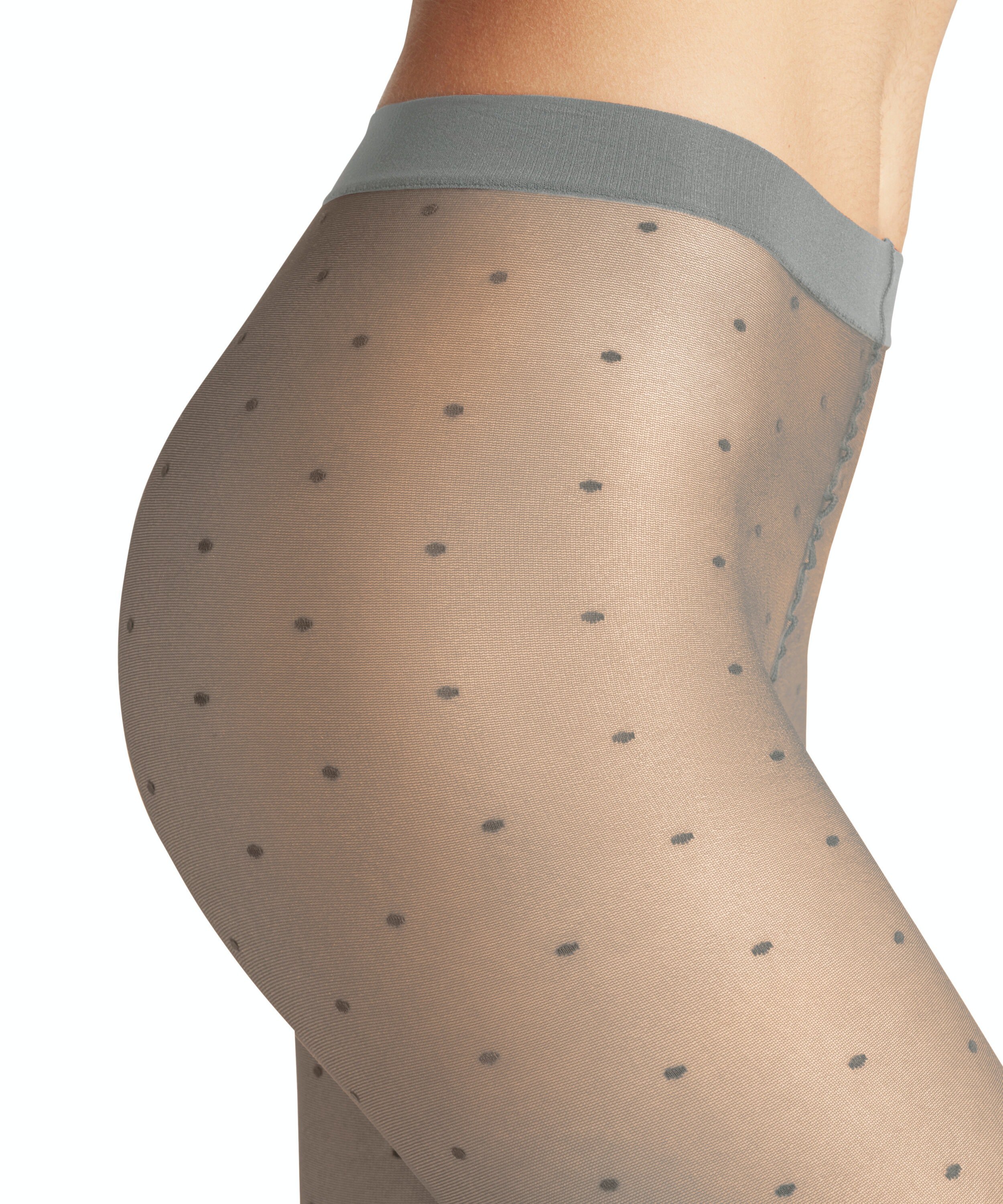 FALKE Dot 15 DEN dames panty, lunar