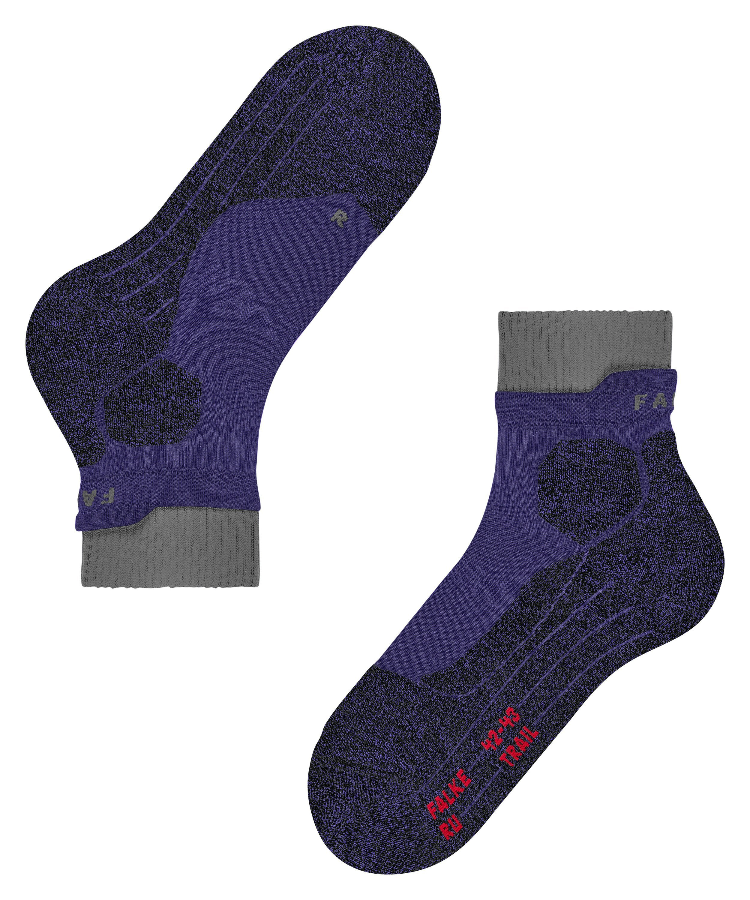 FALKE RU Trail dames running sokken, paars (amethyst)