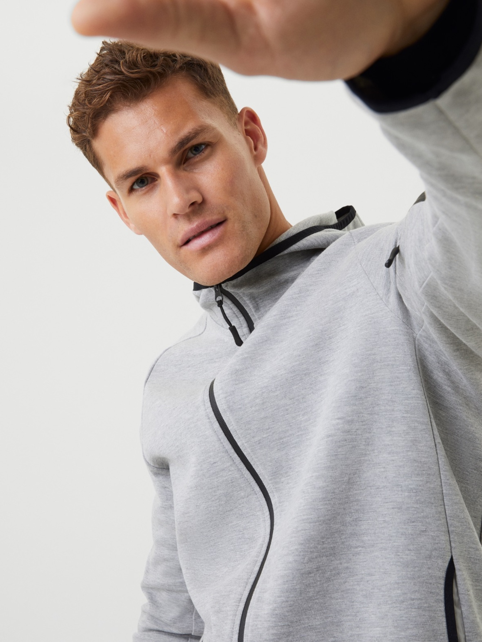 Bjorn Borg tech sweat hoodie, grijs