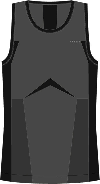 FALKE heren singlet Wool-Tech Light, thermoshirt, zwart (black)