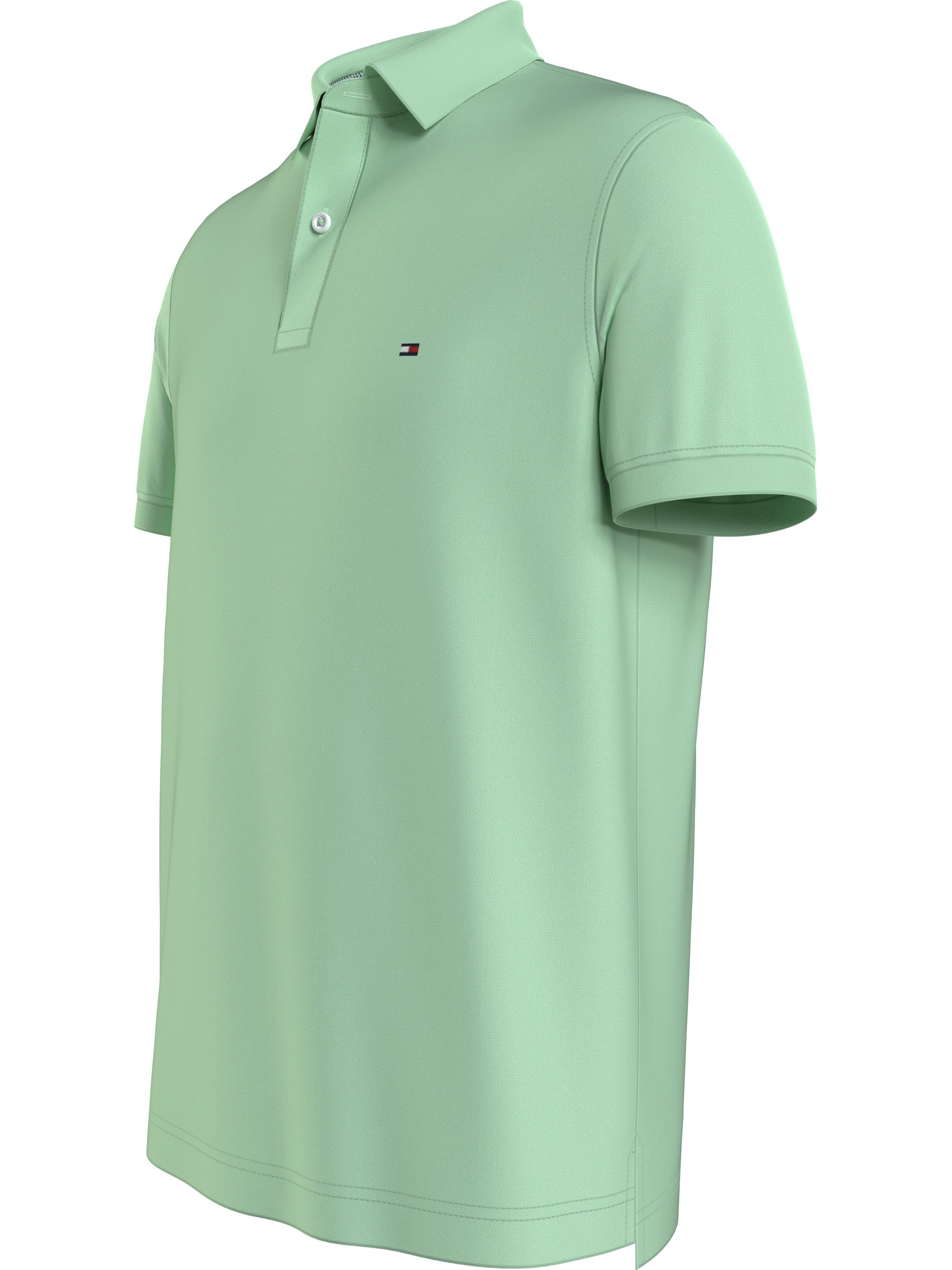 Tommy Hilfiger 1985 Regular Polo, heren poloshirt, mintgroen