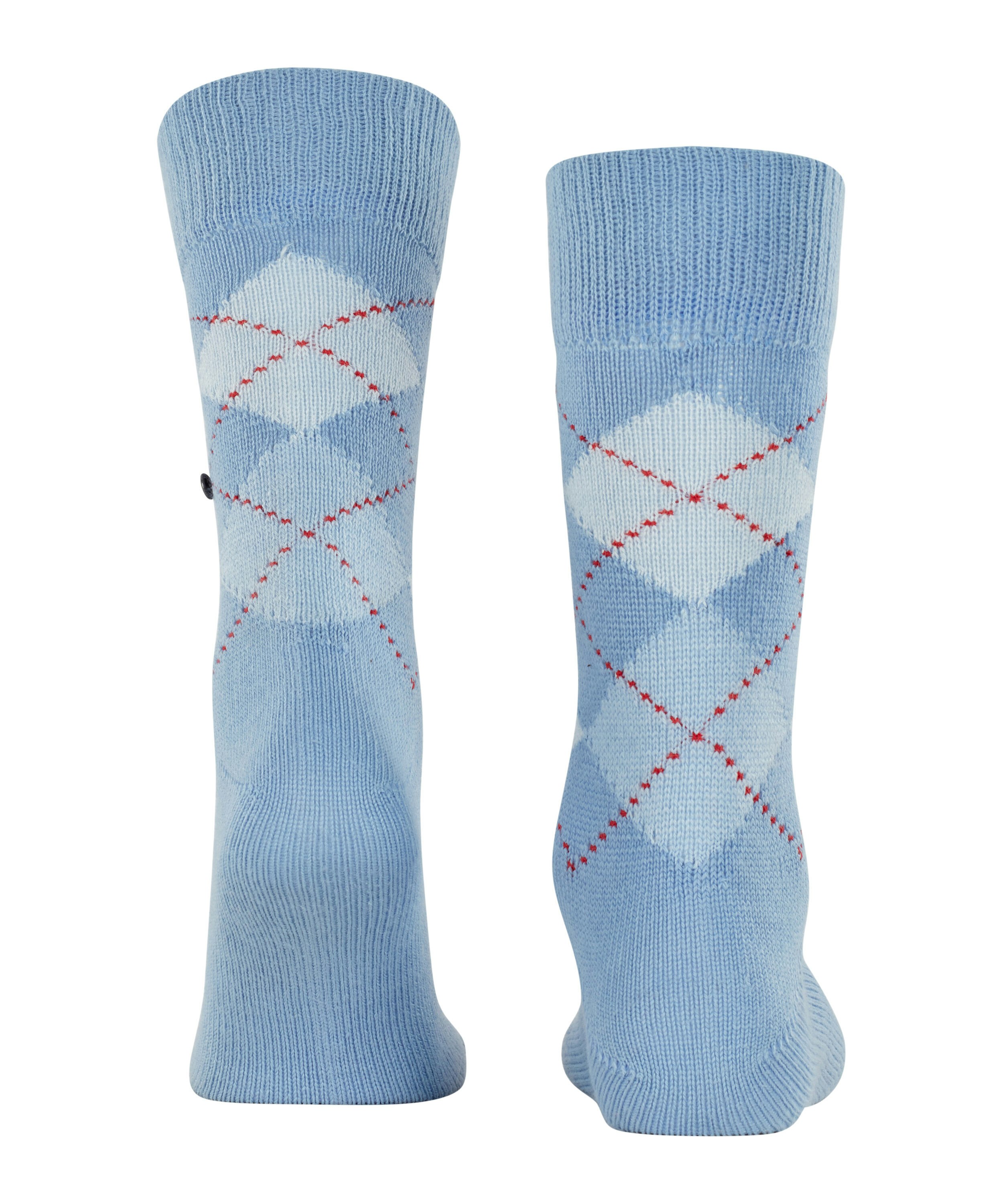 Burlington Preston herensokken, blauw (light blue)