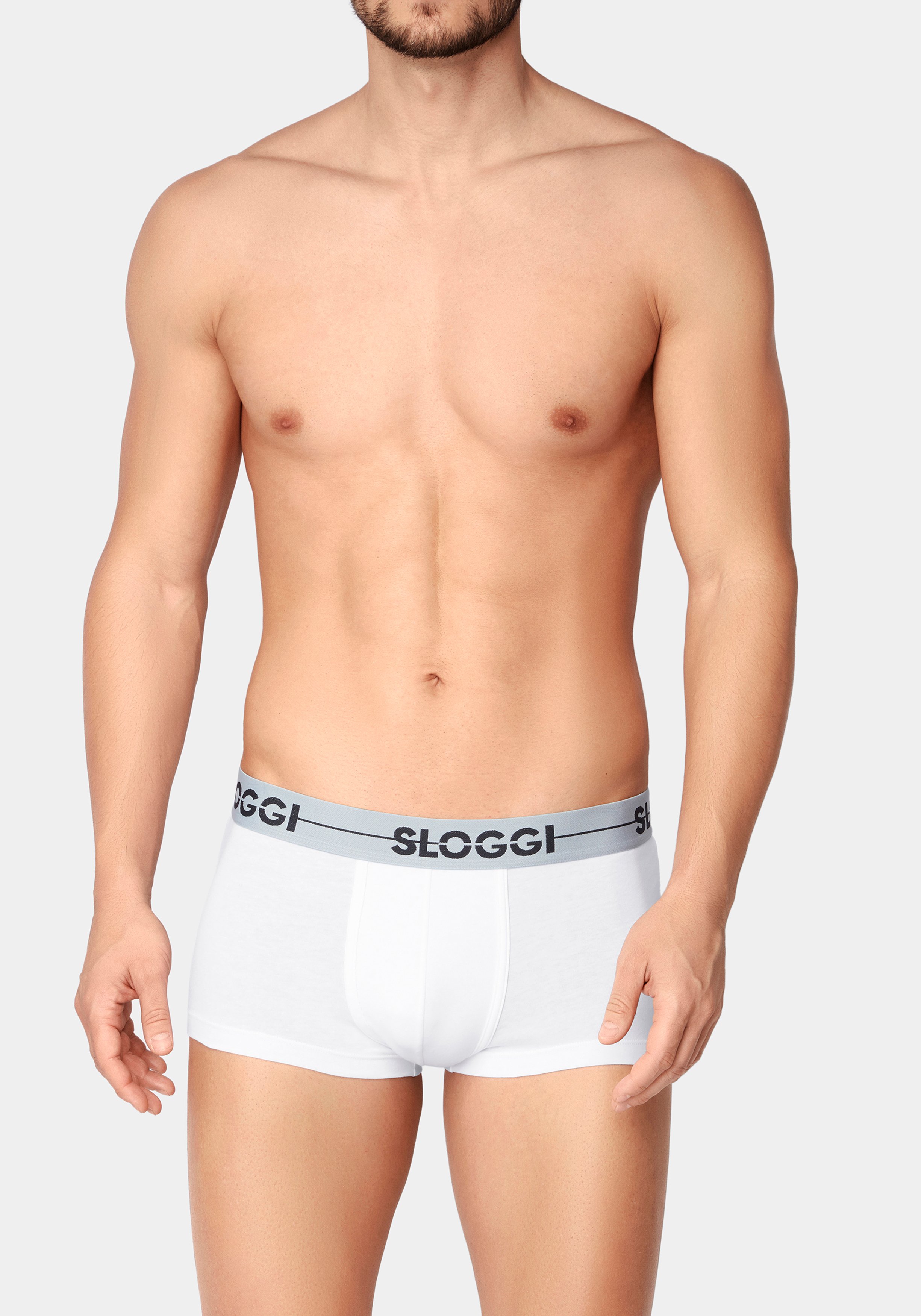 Sloggi Men GO Hipster, heren boxers (3-pack), wit